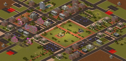 Rendered preview of City Park Grid