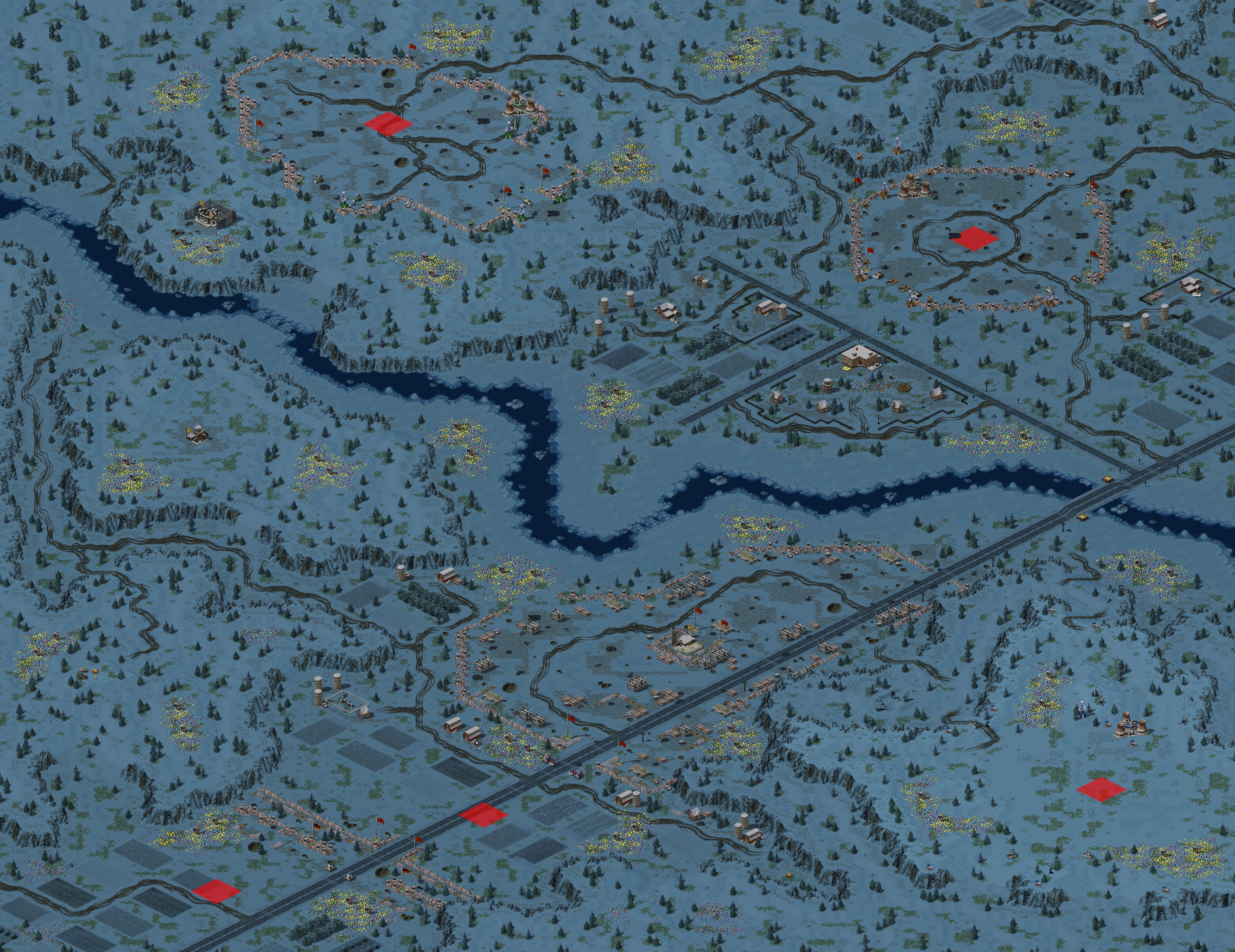 Rendered map: Dark Night