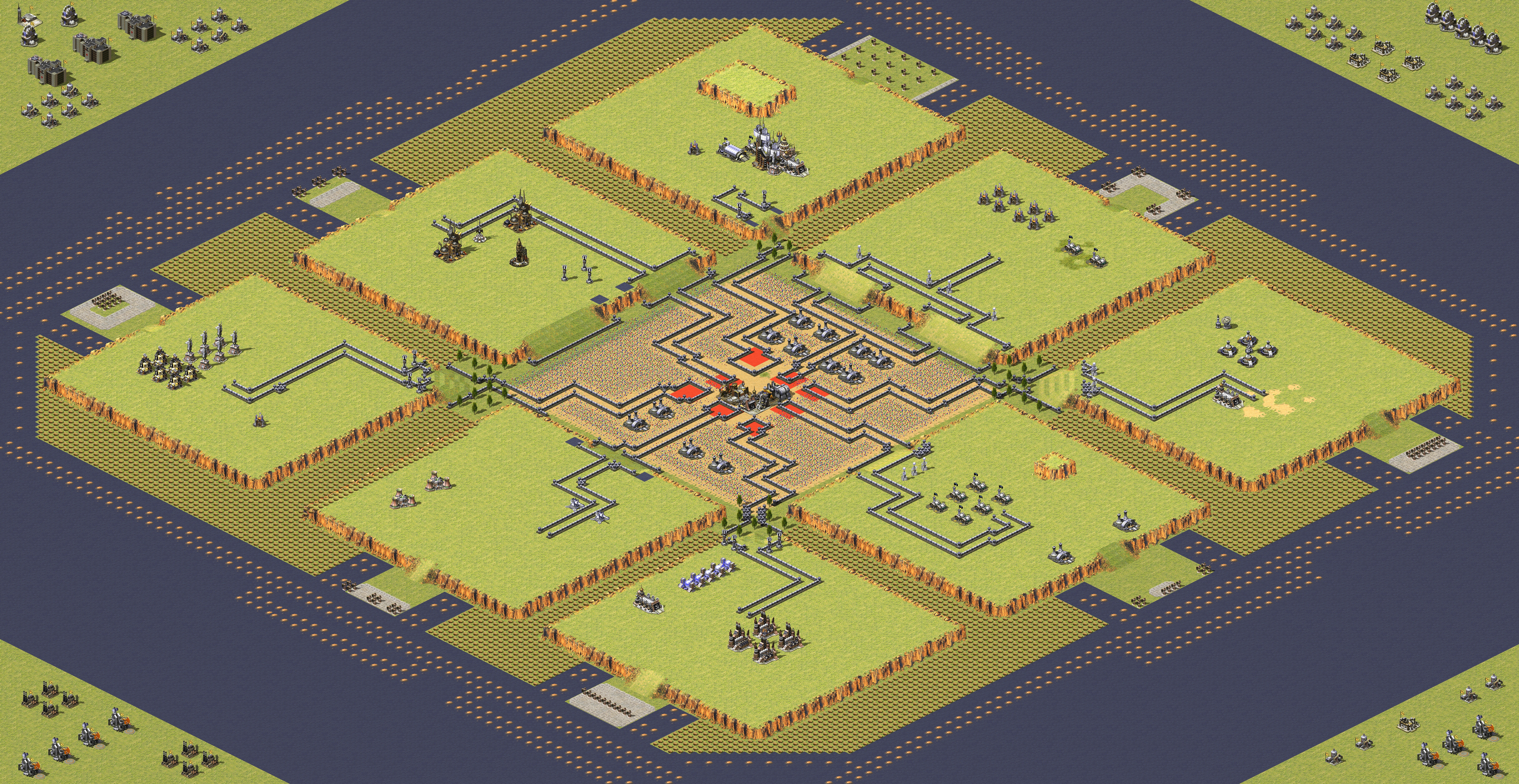 Rendered map: Control the Center 3 (8)