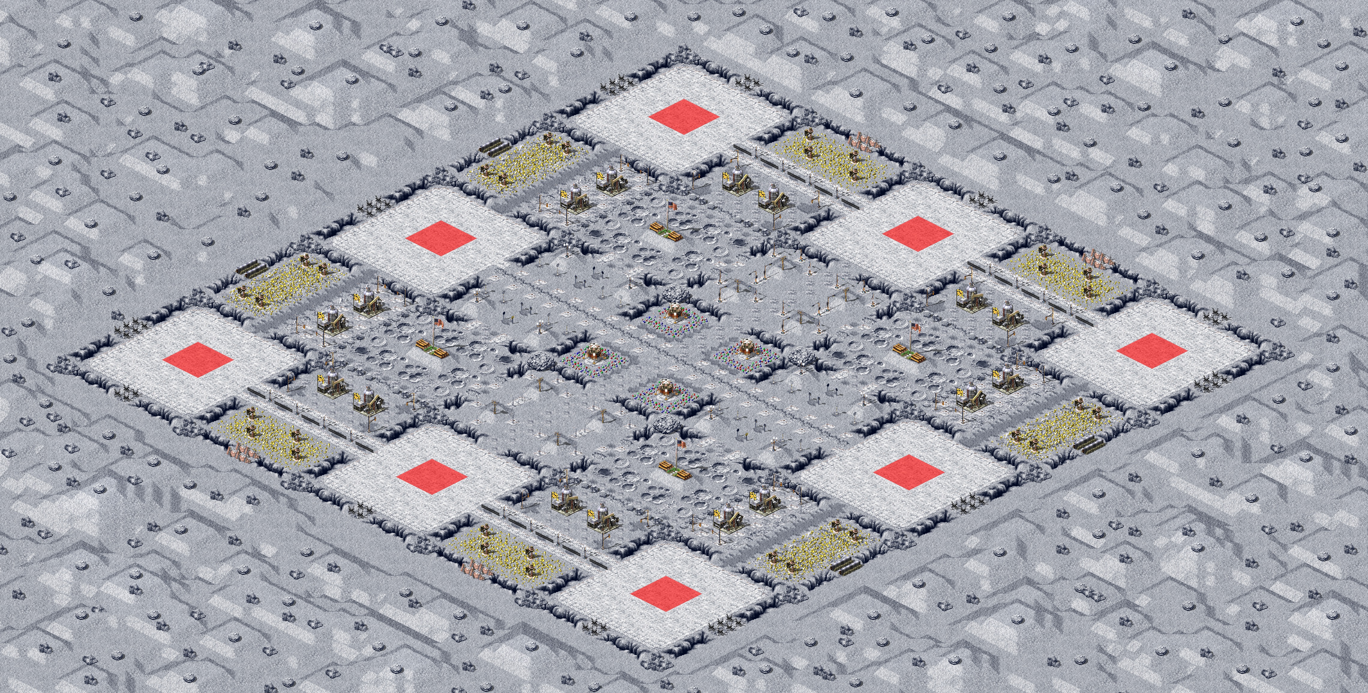 Rendered map: Moon Island Per Player