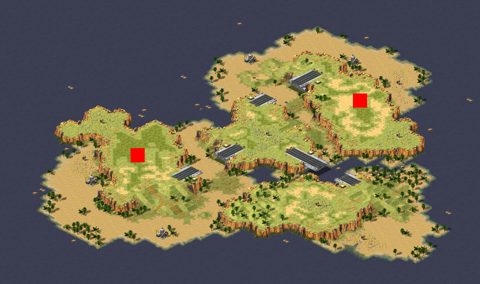 Rendered preview of Canyon War - LE