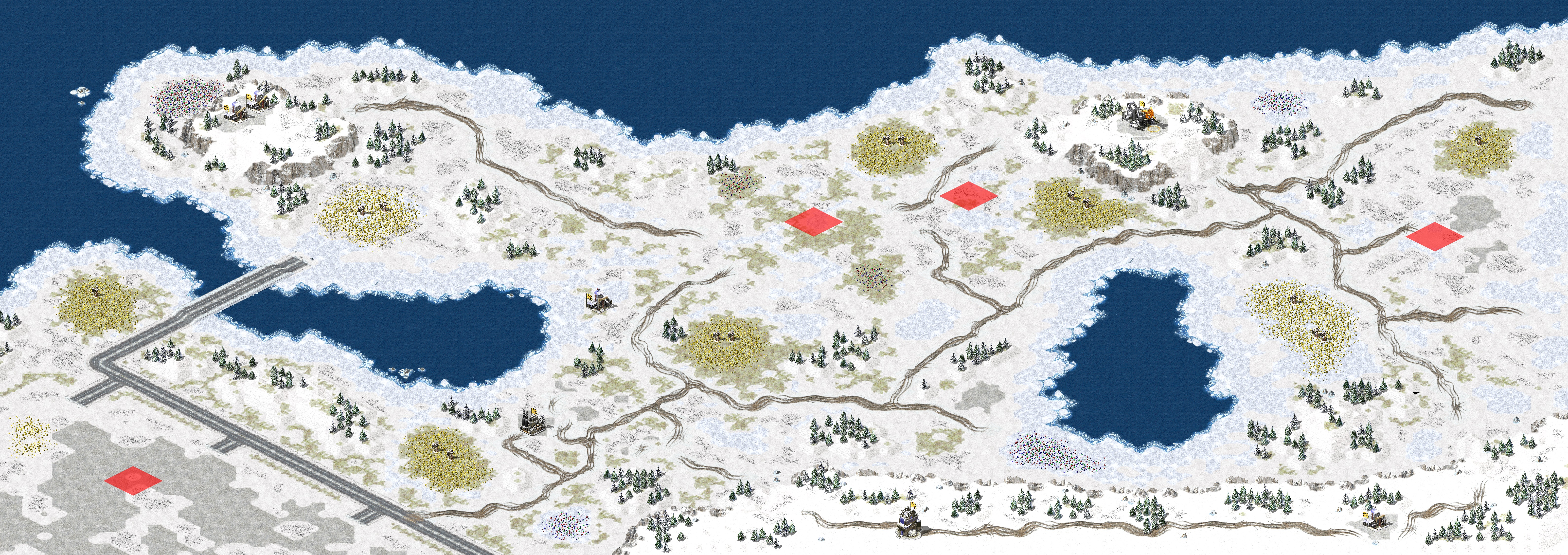 Rendered map: Snow Point I