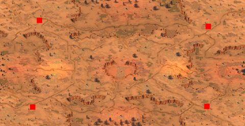 Rendered preview of Red Valley