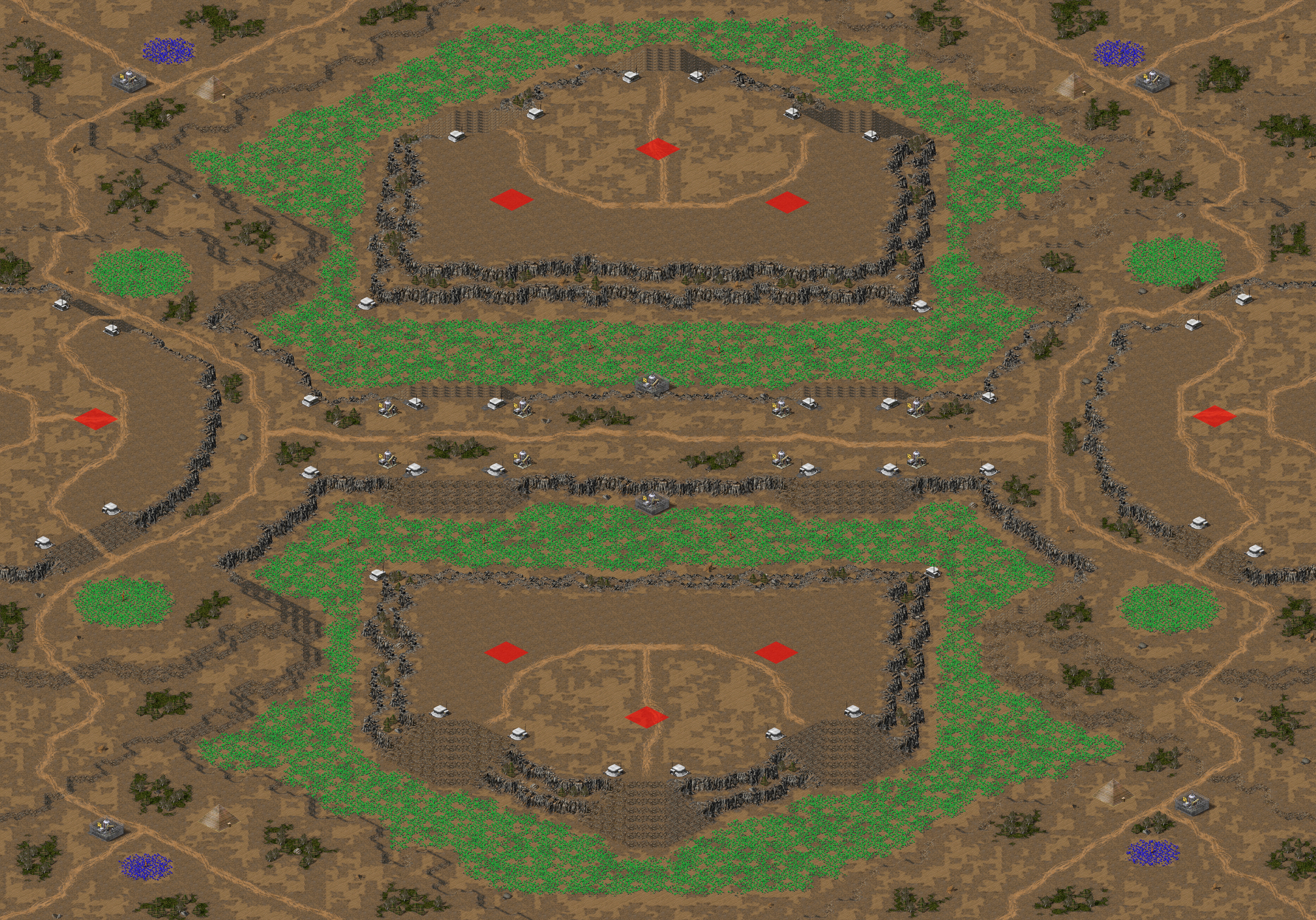 Rendered map: Ridge Carnage