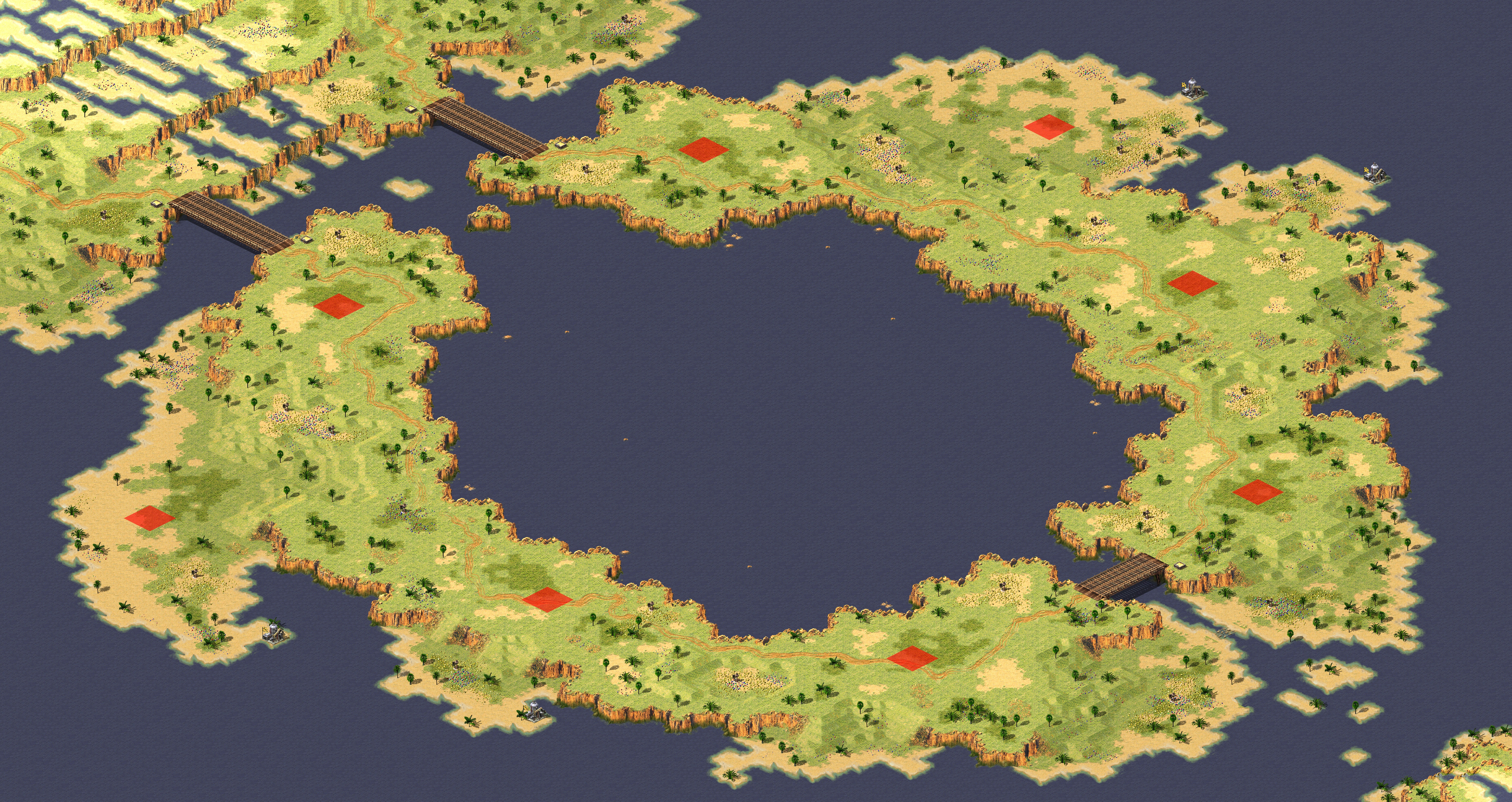 Rendered map: 新增益-绿岛蓝洞