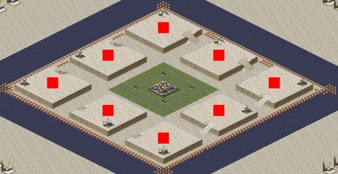 Rendered preview of Medium Land Patches High Ground 1.2