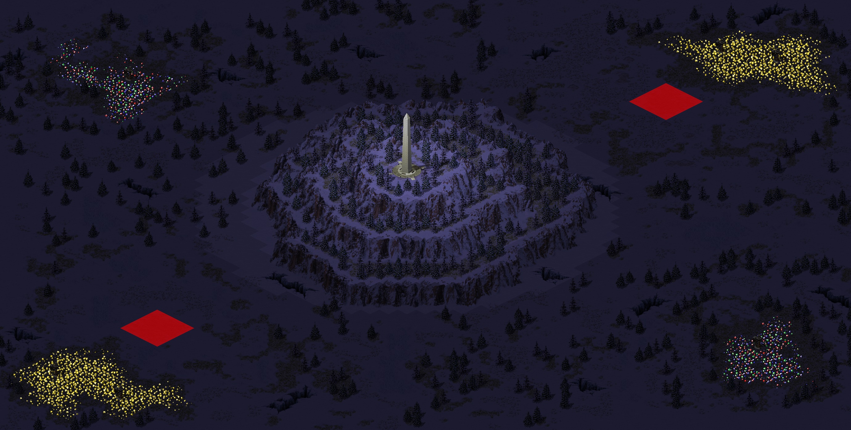 Rendered map: Tower of God