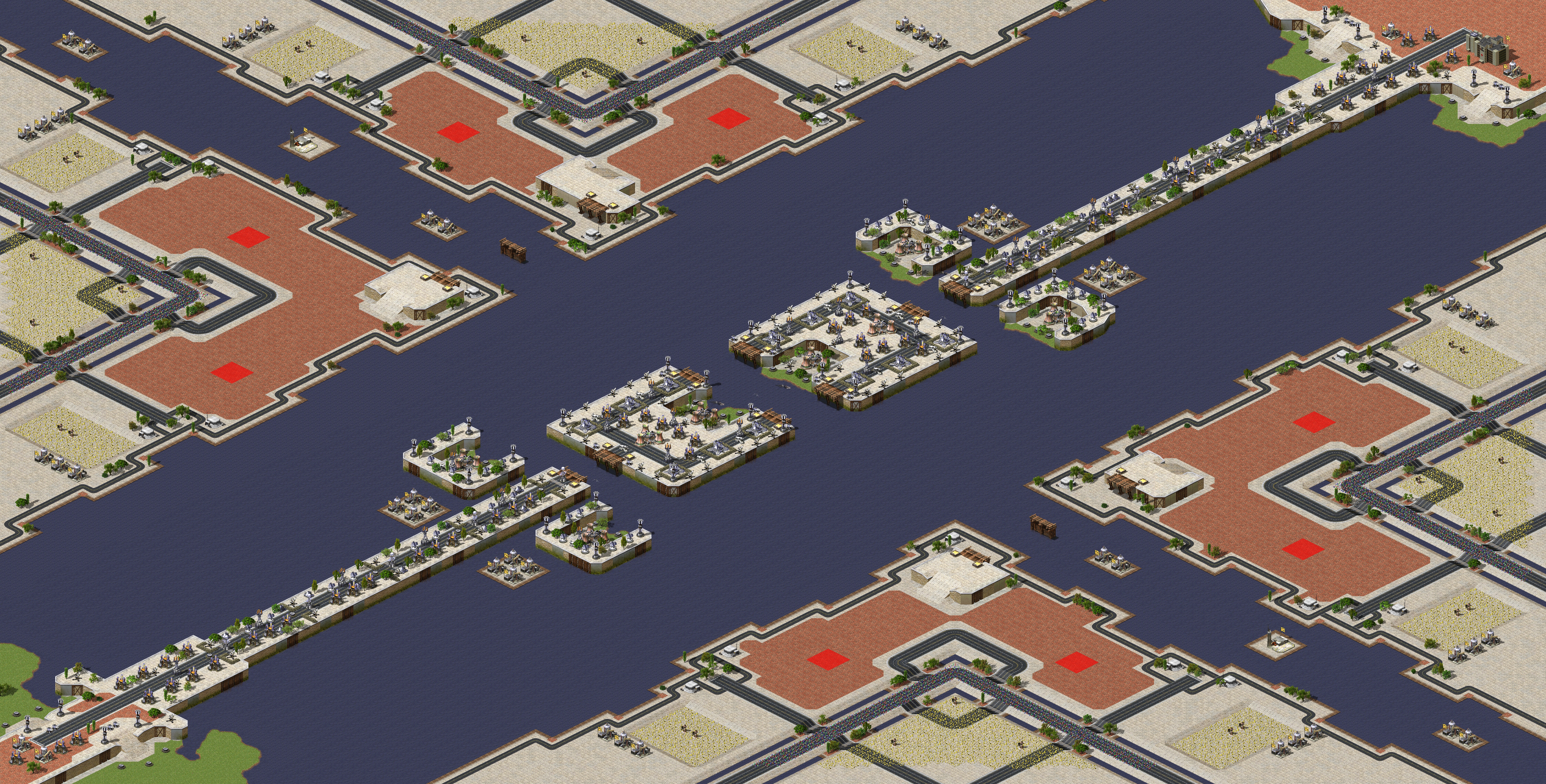 Rendered map: Guns of Navarone