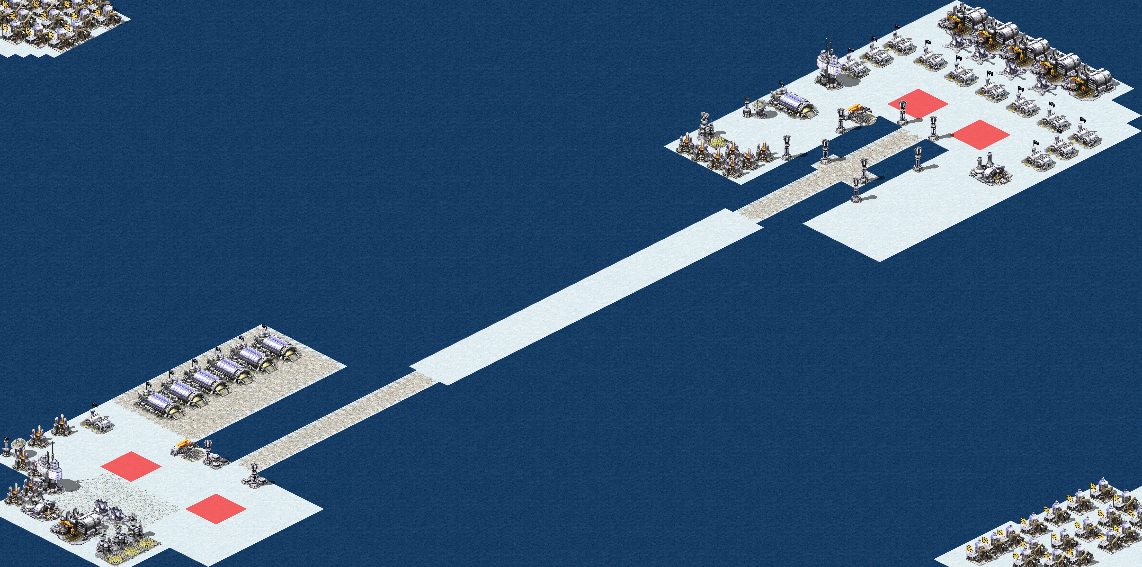 Rendered map: 4-Player Platform Battle