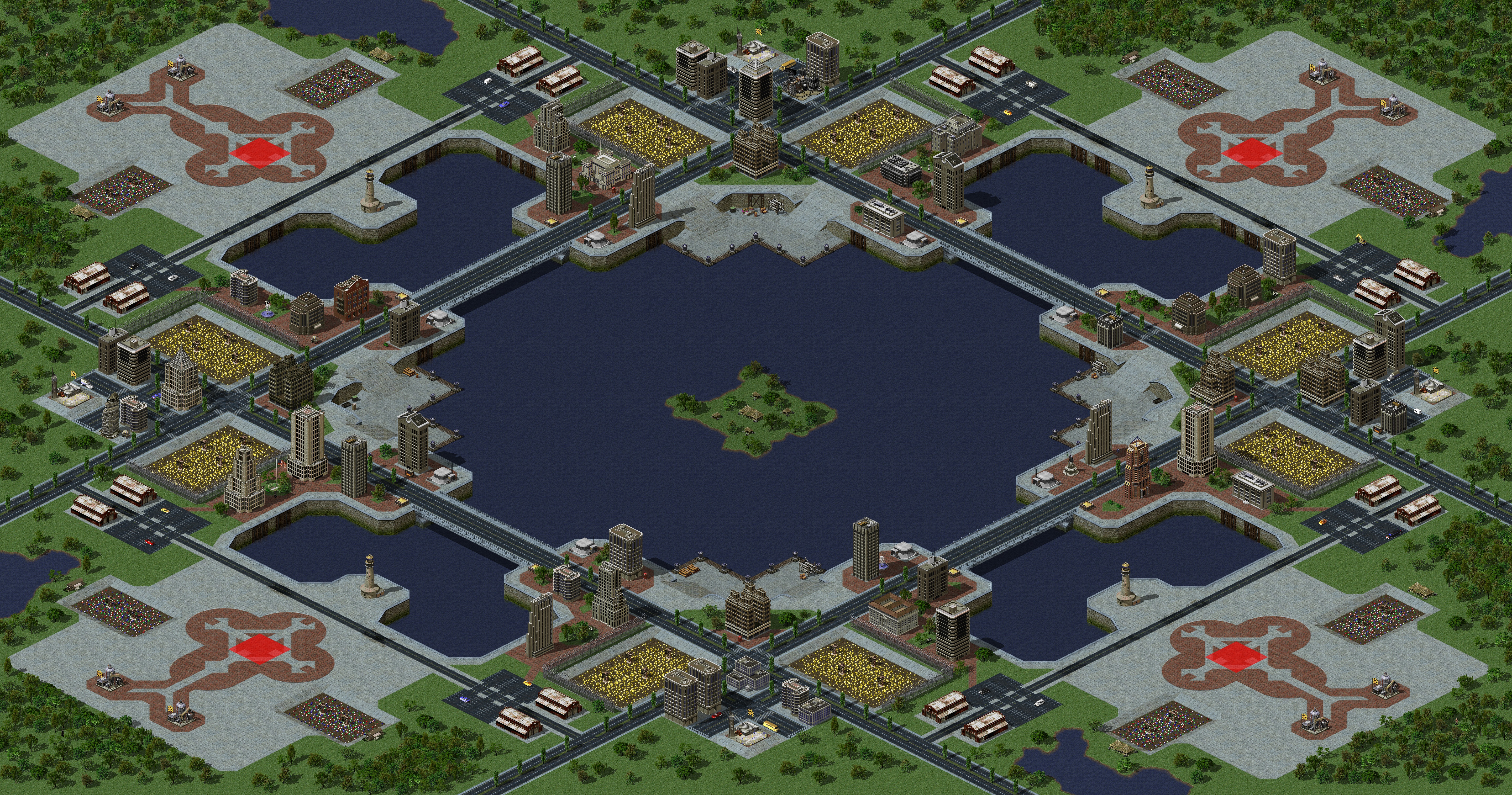 Rendered map: Moonlit Bay