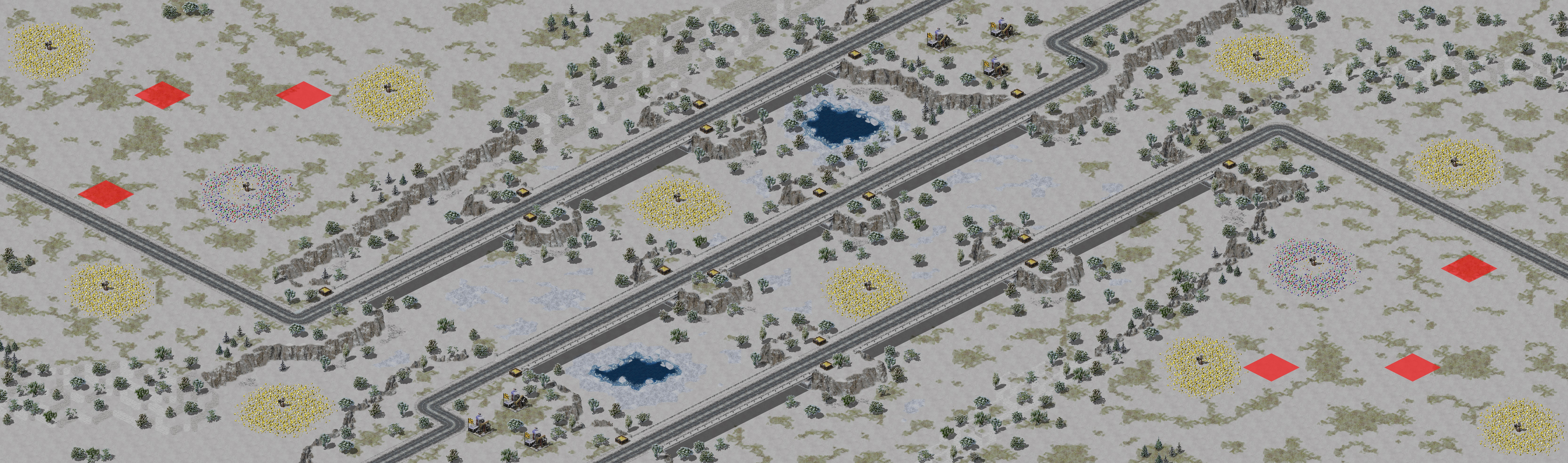 Rendered map: Triple Crossed