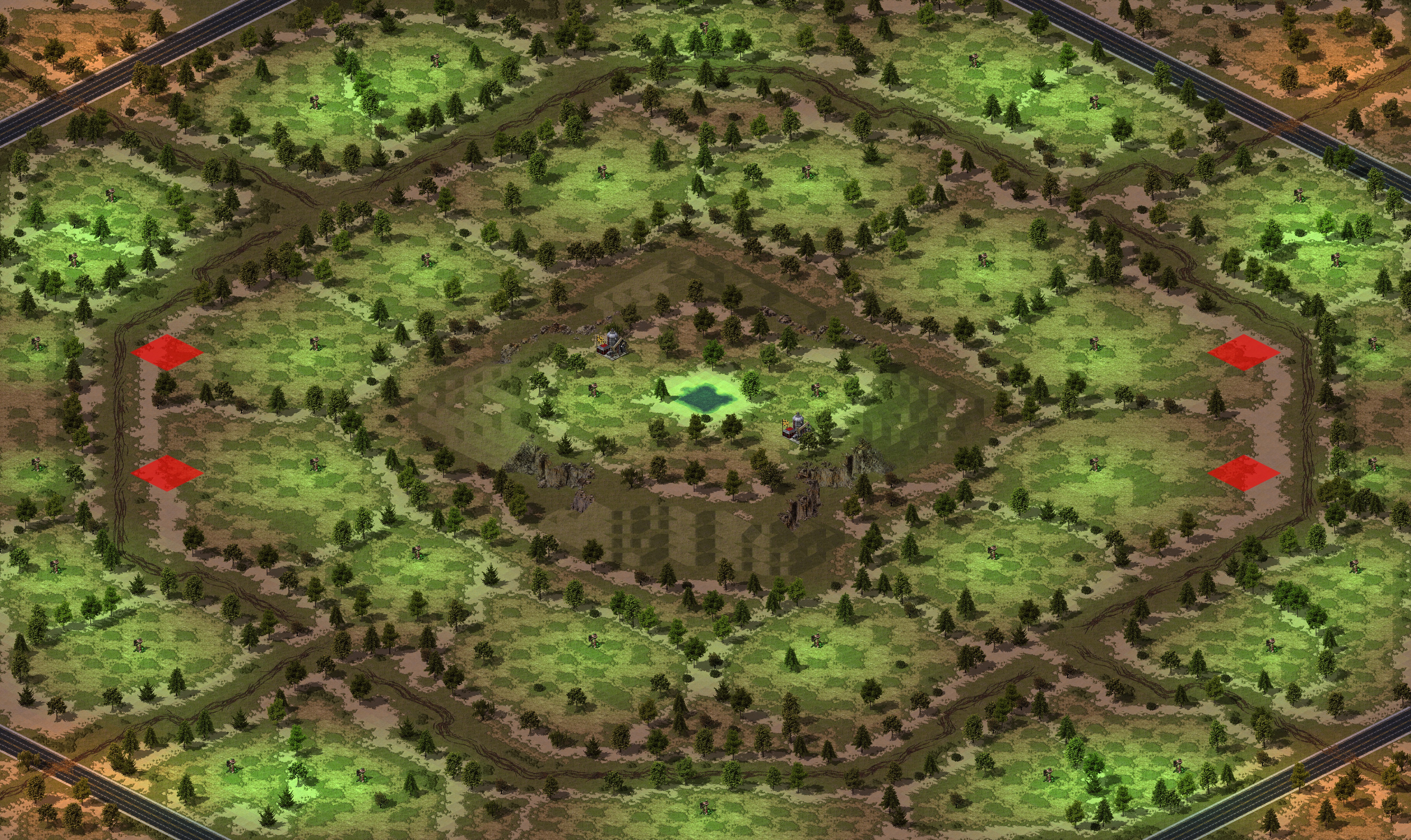 Rendered map: Uranium Fields