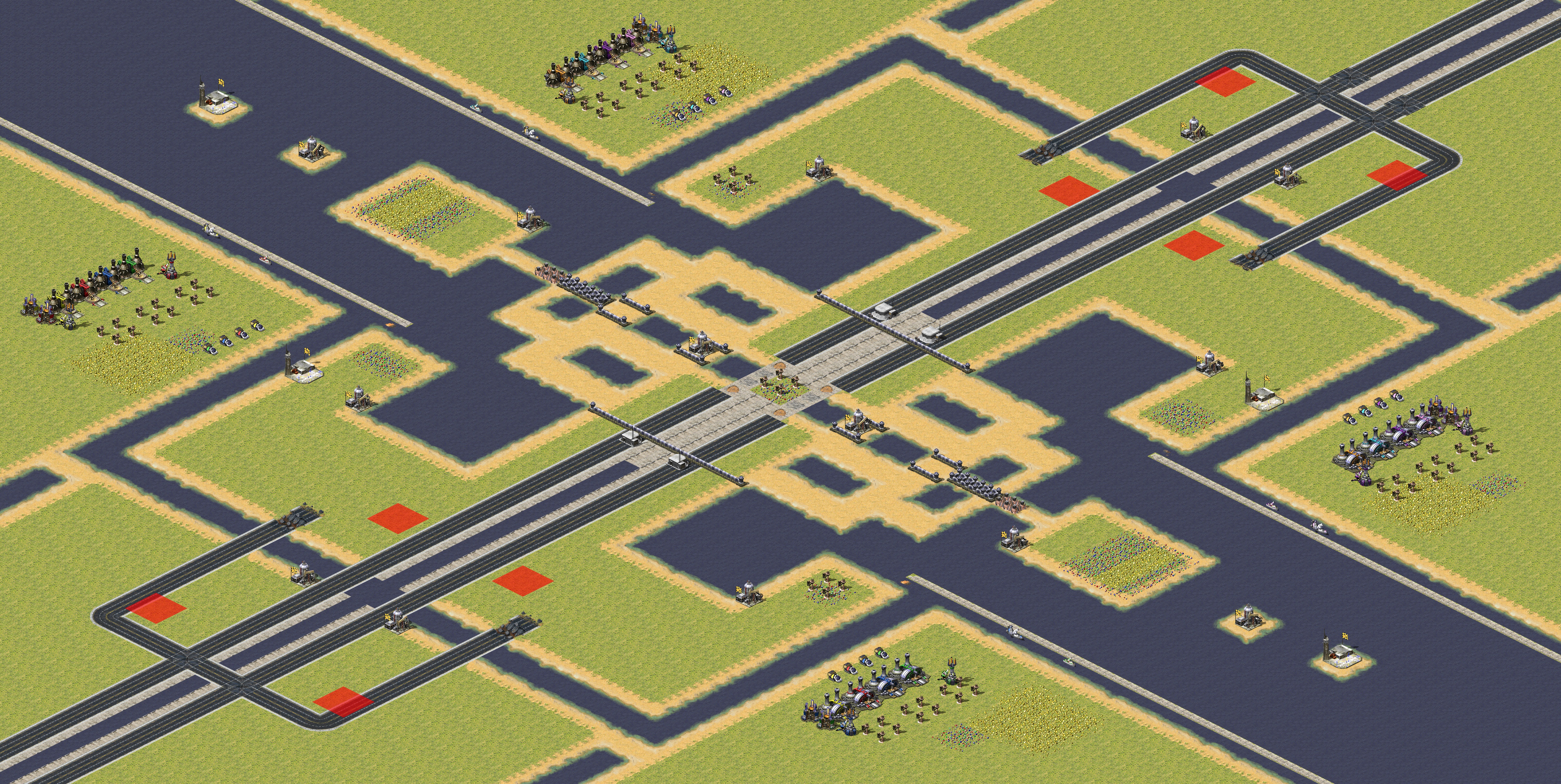 Rendered map: Never Surrender Oil Field