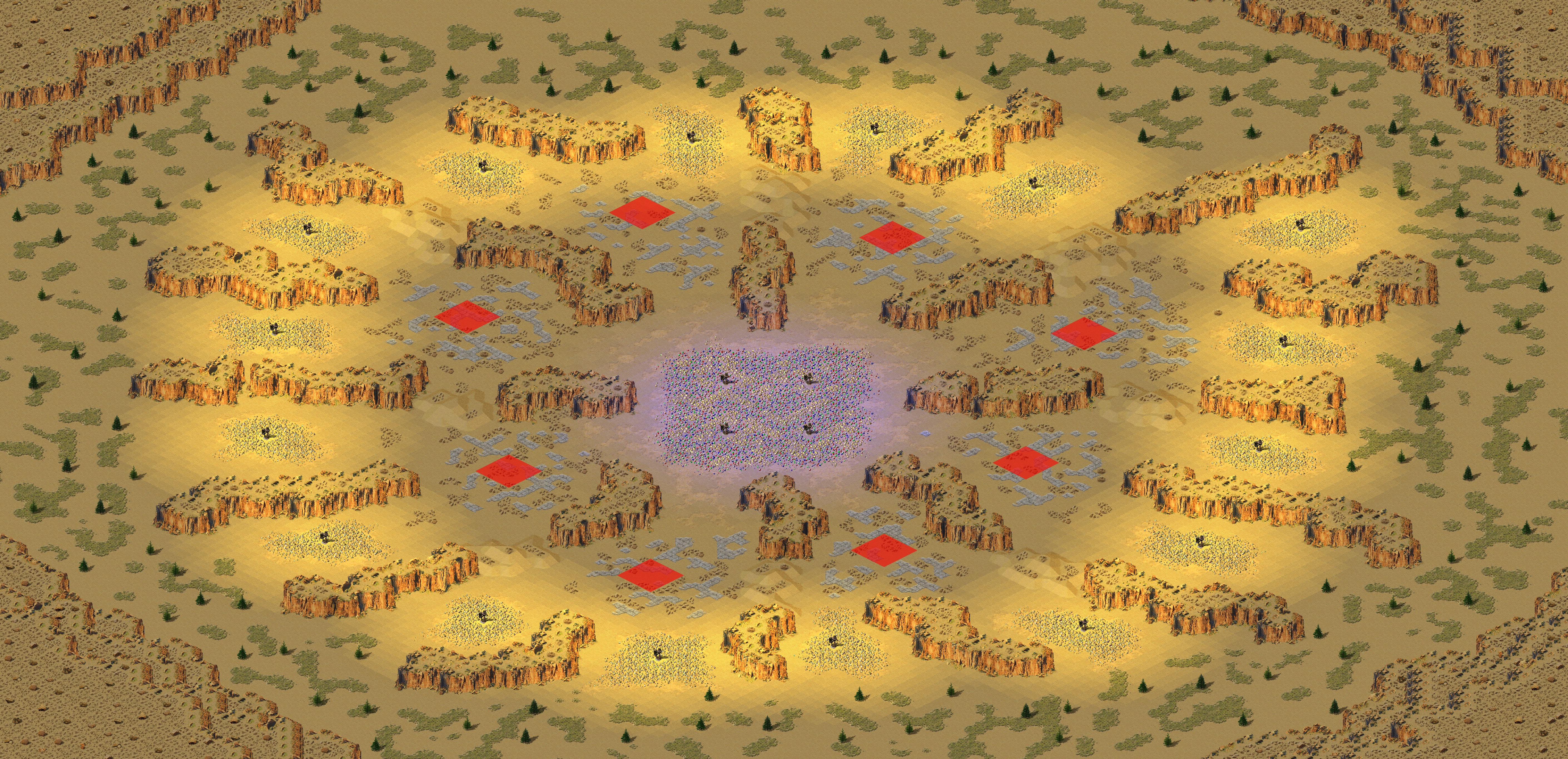 Rendered map: Melee - Carefree Valley (4)