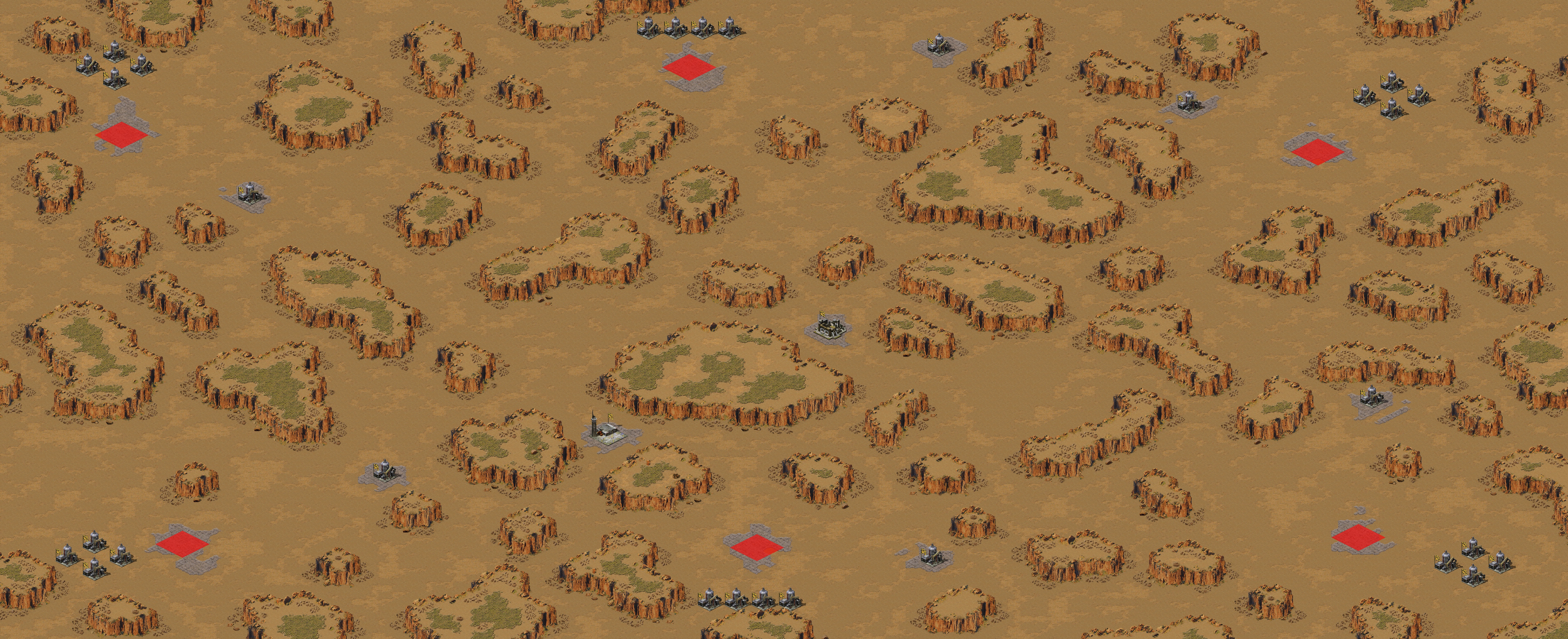 Rendered map: Monument Valley (Megawealth)