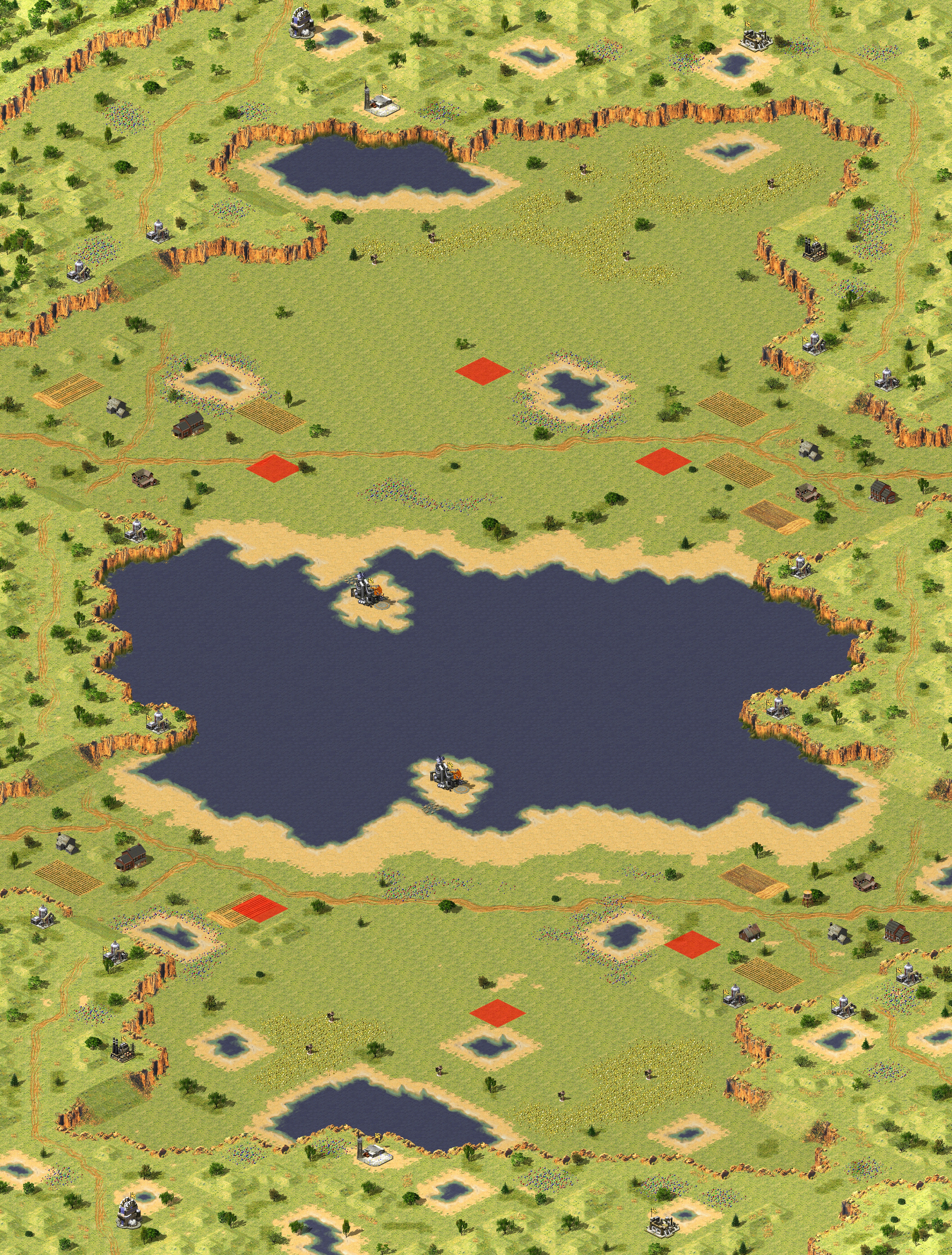 Rendered map: Lake District 2