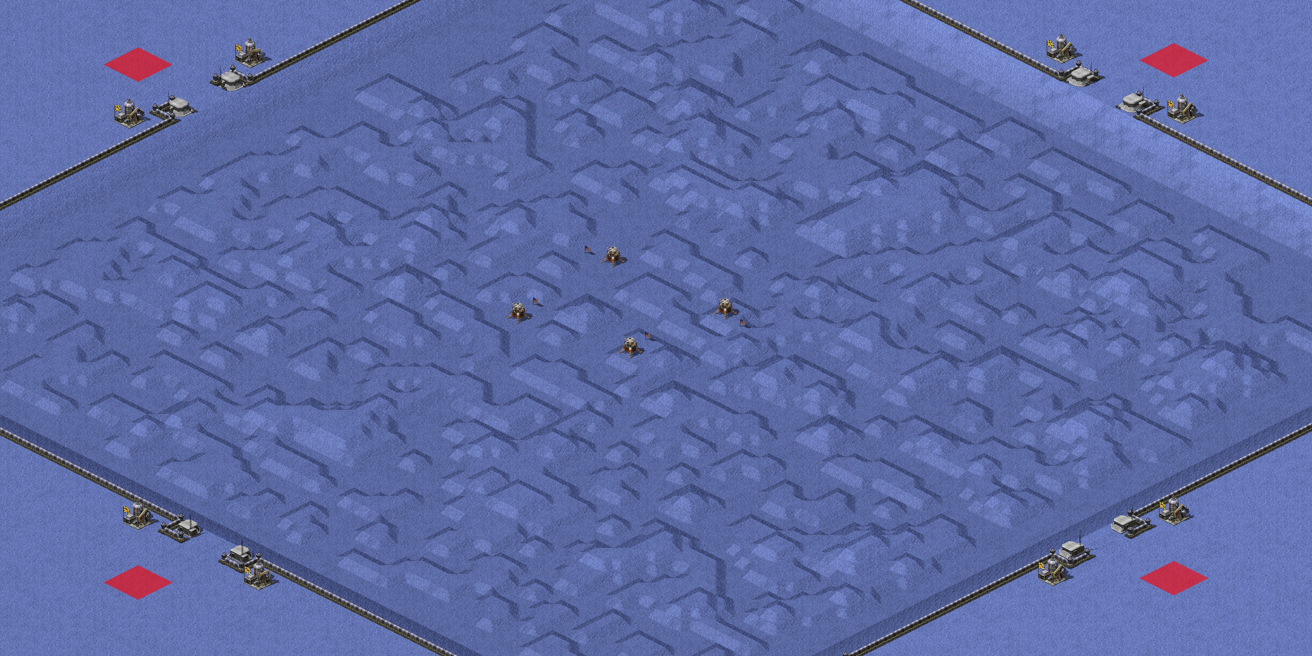 Rendered map: Unknown Planet