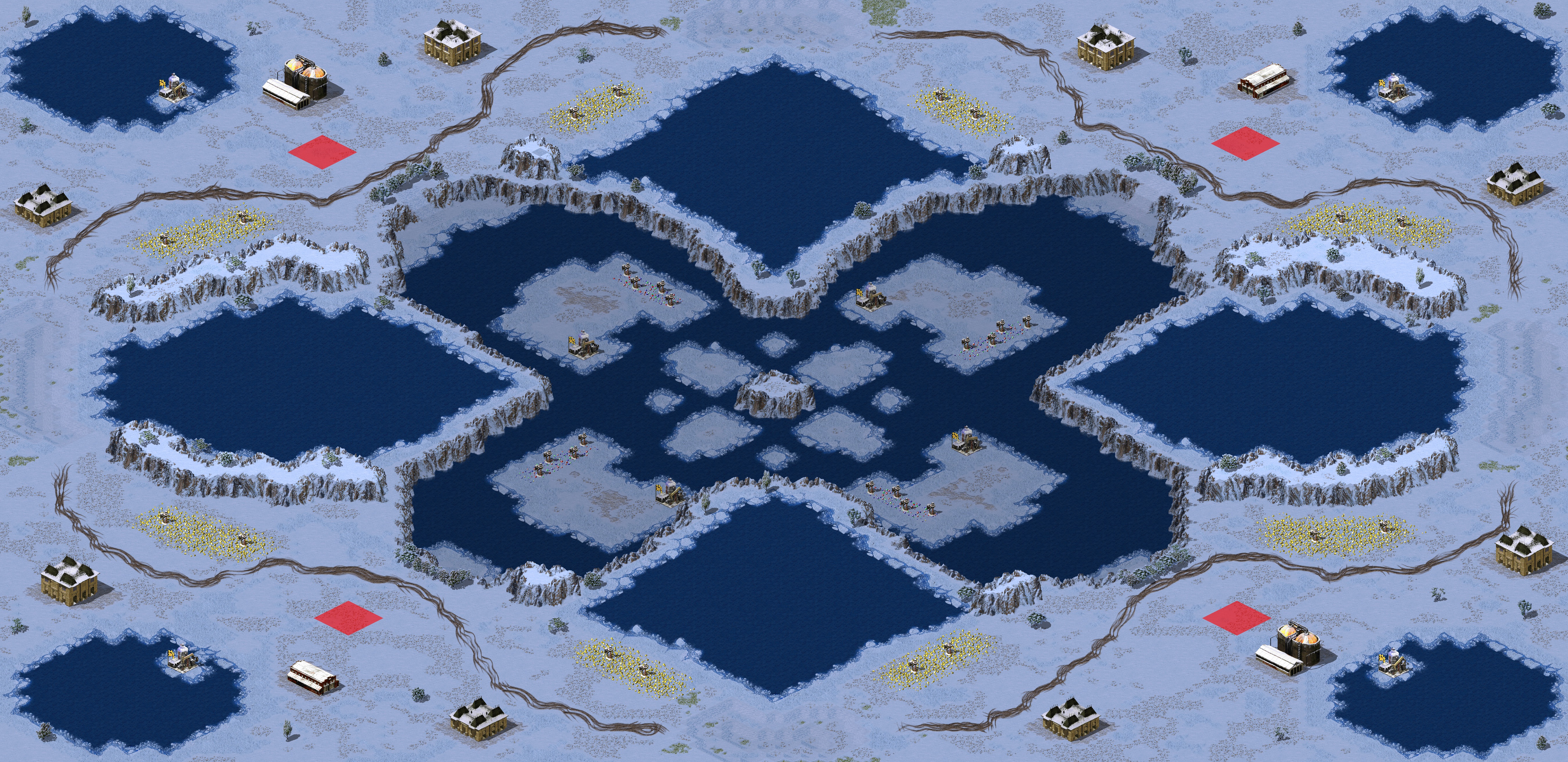 Rendered map: Icy Quadrant