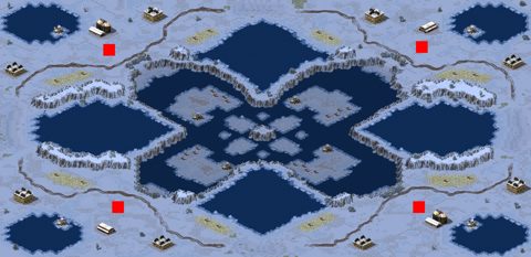 Rendered preview of Icy Quadrant