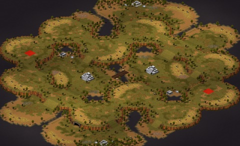 Rendered preview of [2] Aztec Battle Grounds