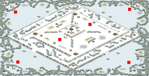 Rendered preview of Mountain Skirmish (2v4)