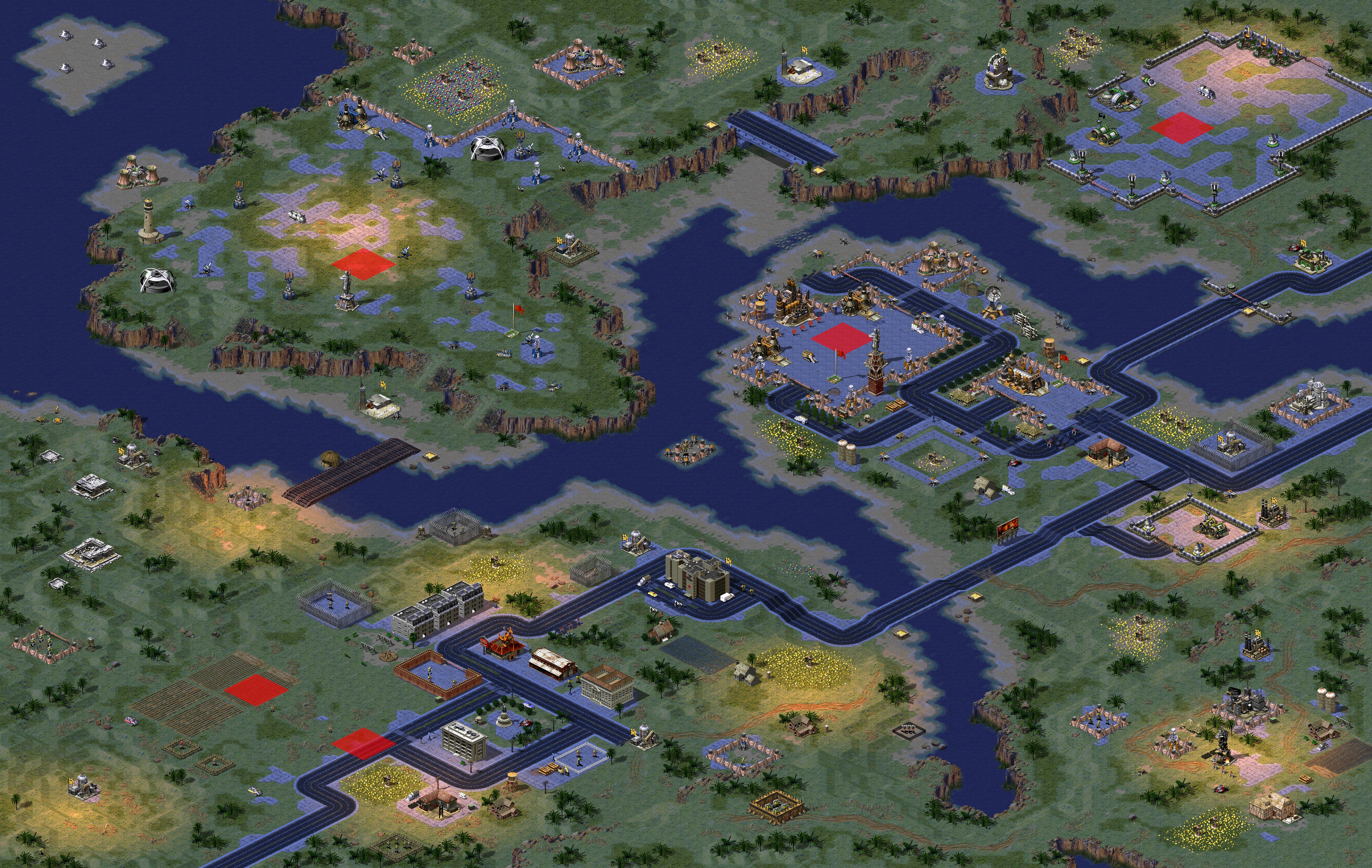 Rendered map: FlyingZ's Campaign #1