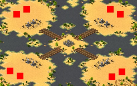 Rendered preview of Oil Island v1.03 - (Oil In Center)