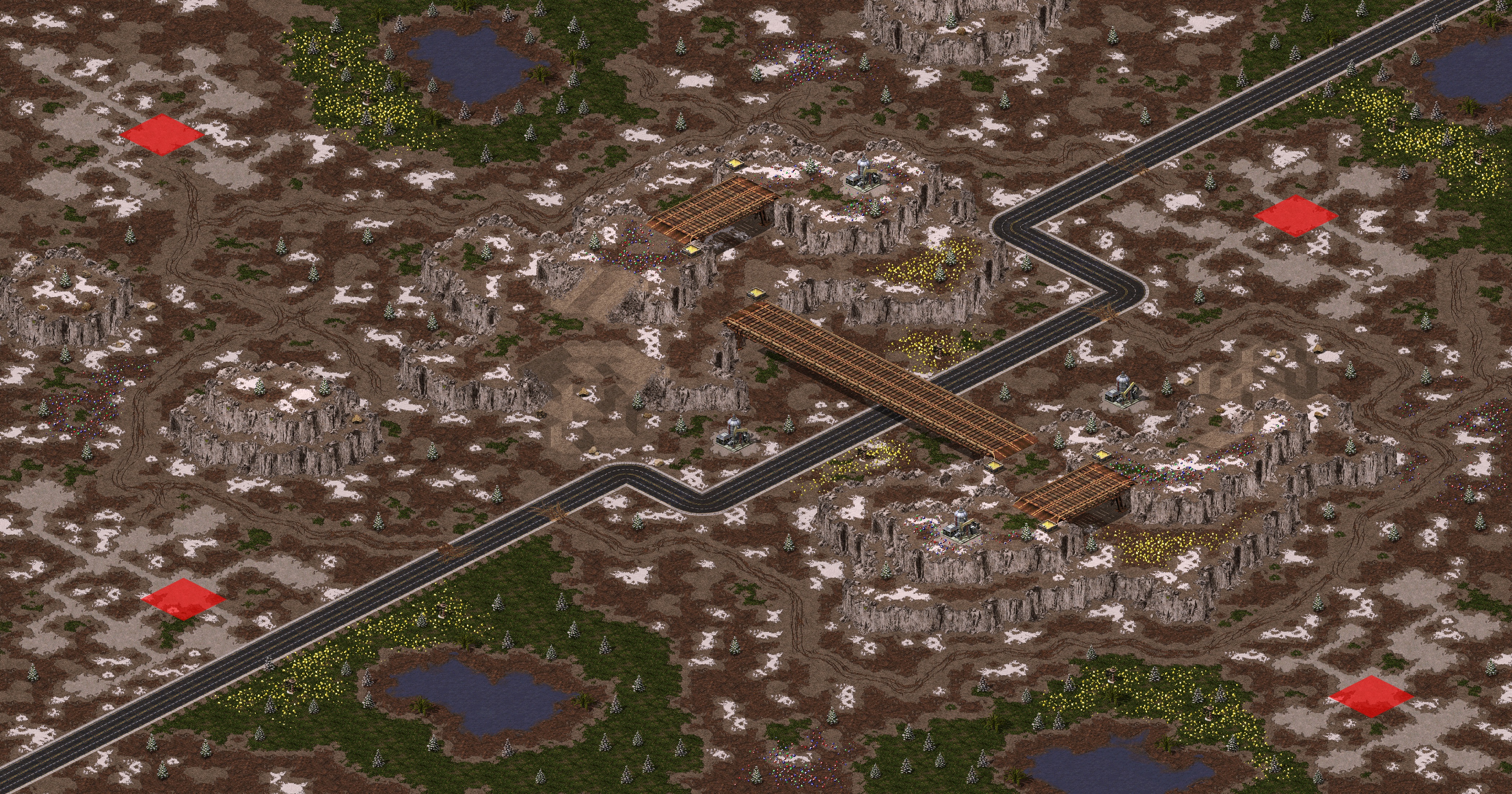 Rendered map: Head for the Hills