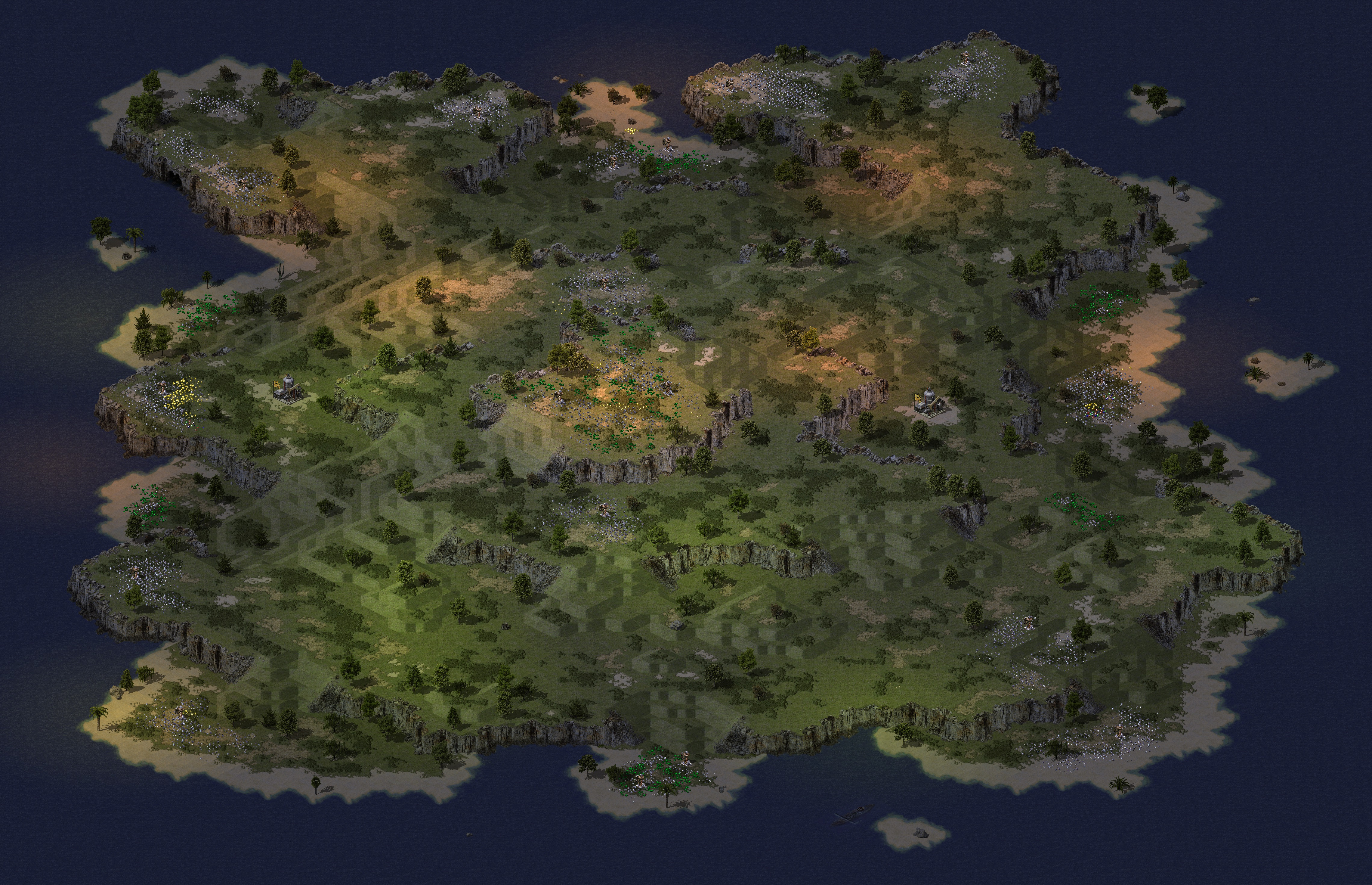Rendered map: Eventide