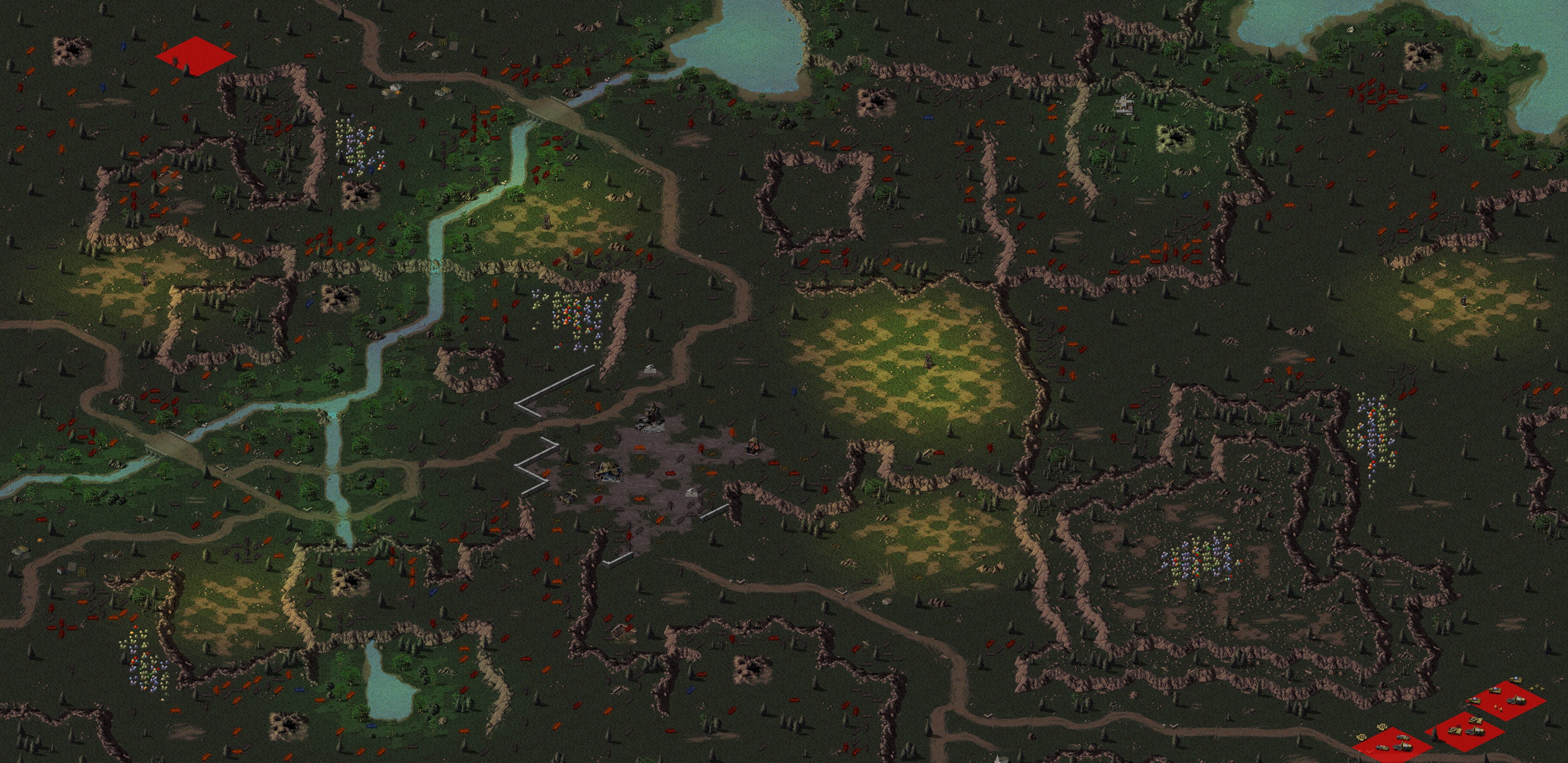 Rendered map: It Came From DTA (Lunatic)