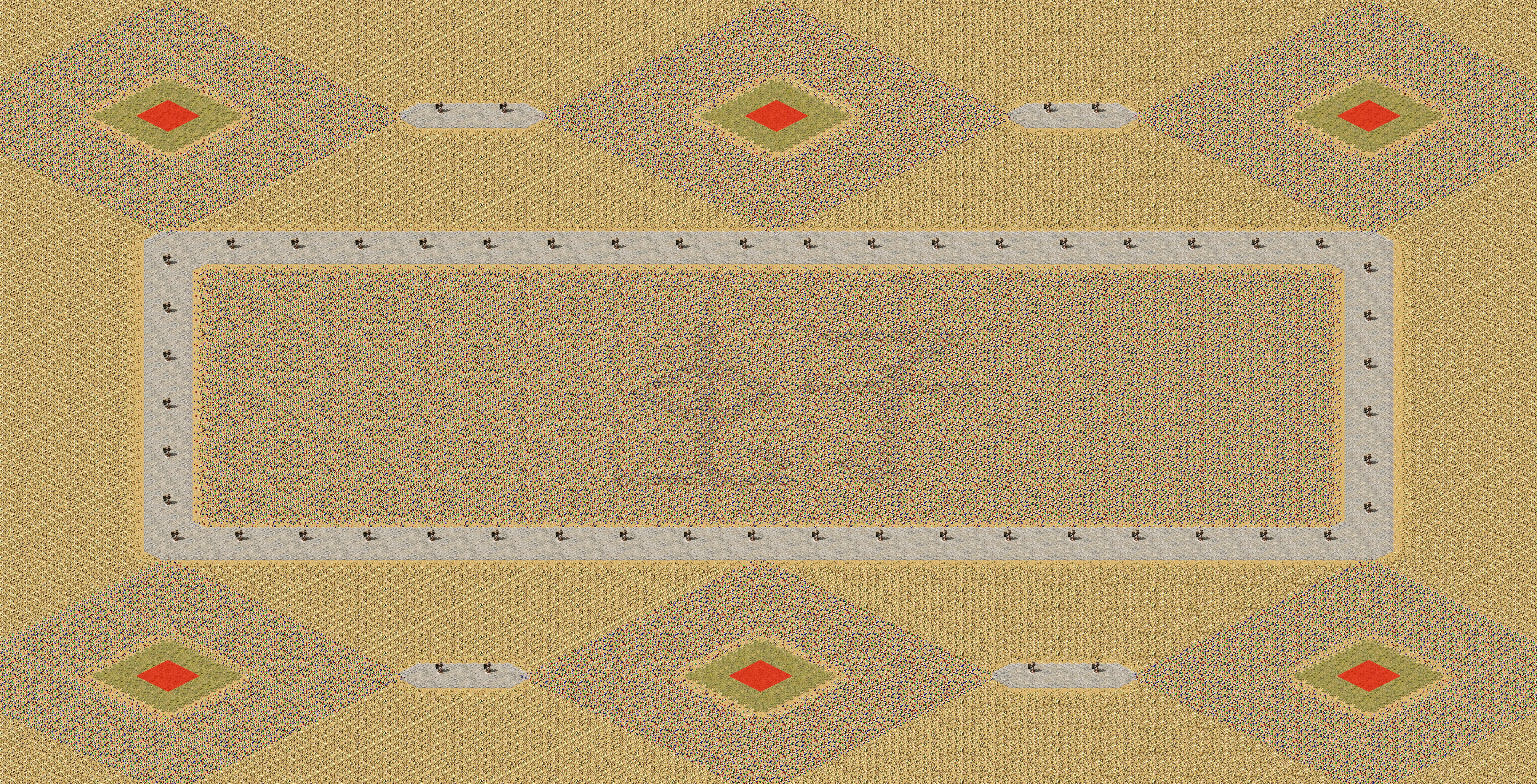 Rendered map: Iron Tower Golden Zone