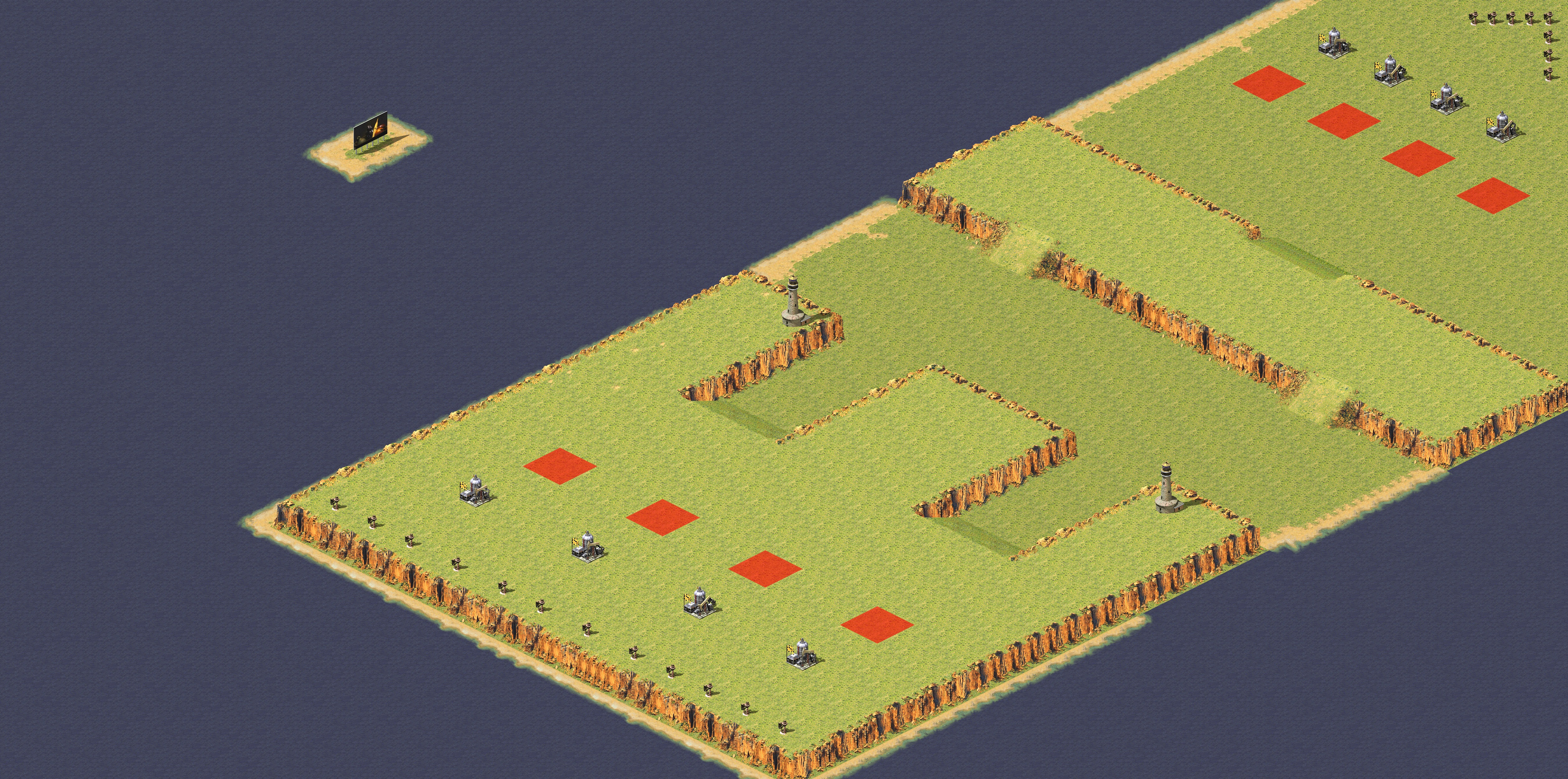 Rendered map: Defend & Attack 4v4