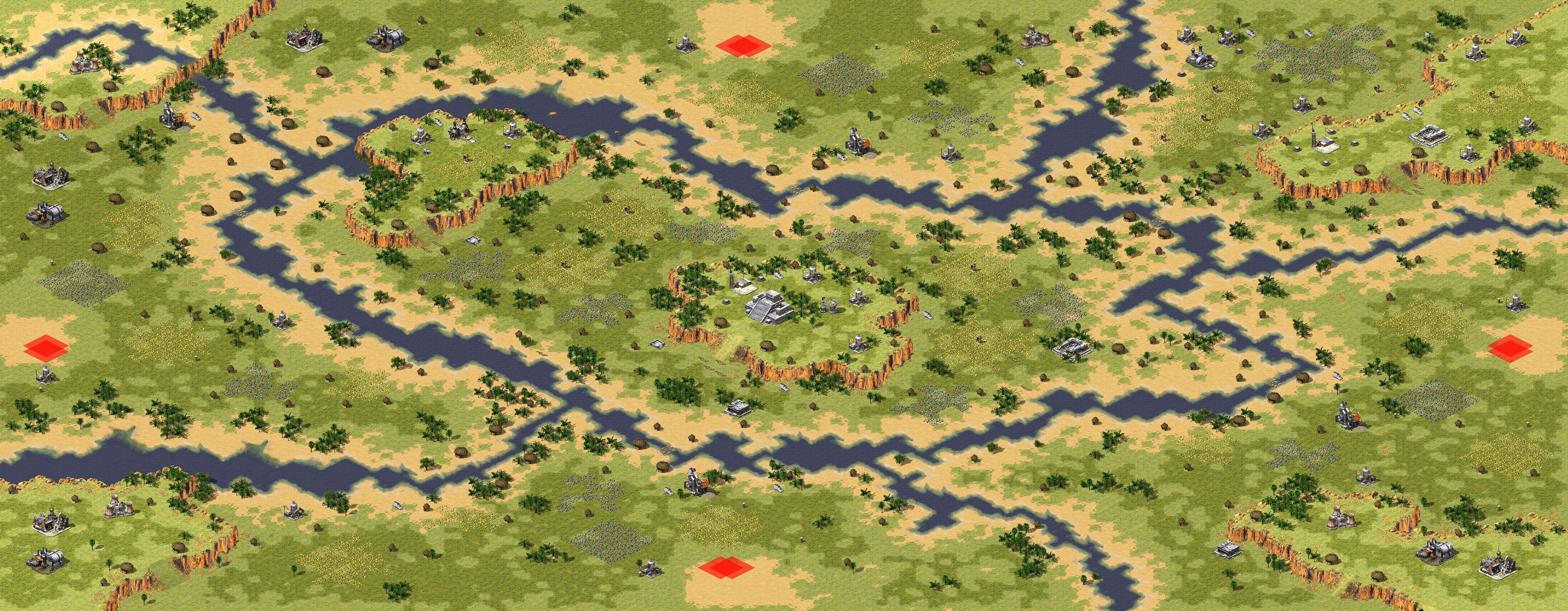 Rendered map: Mayen Melee