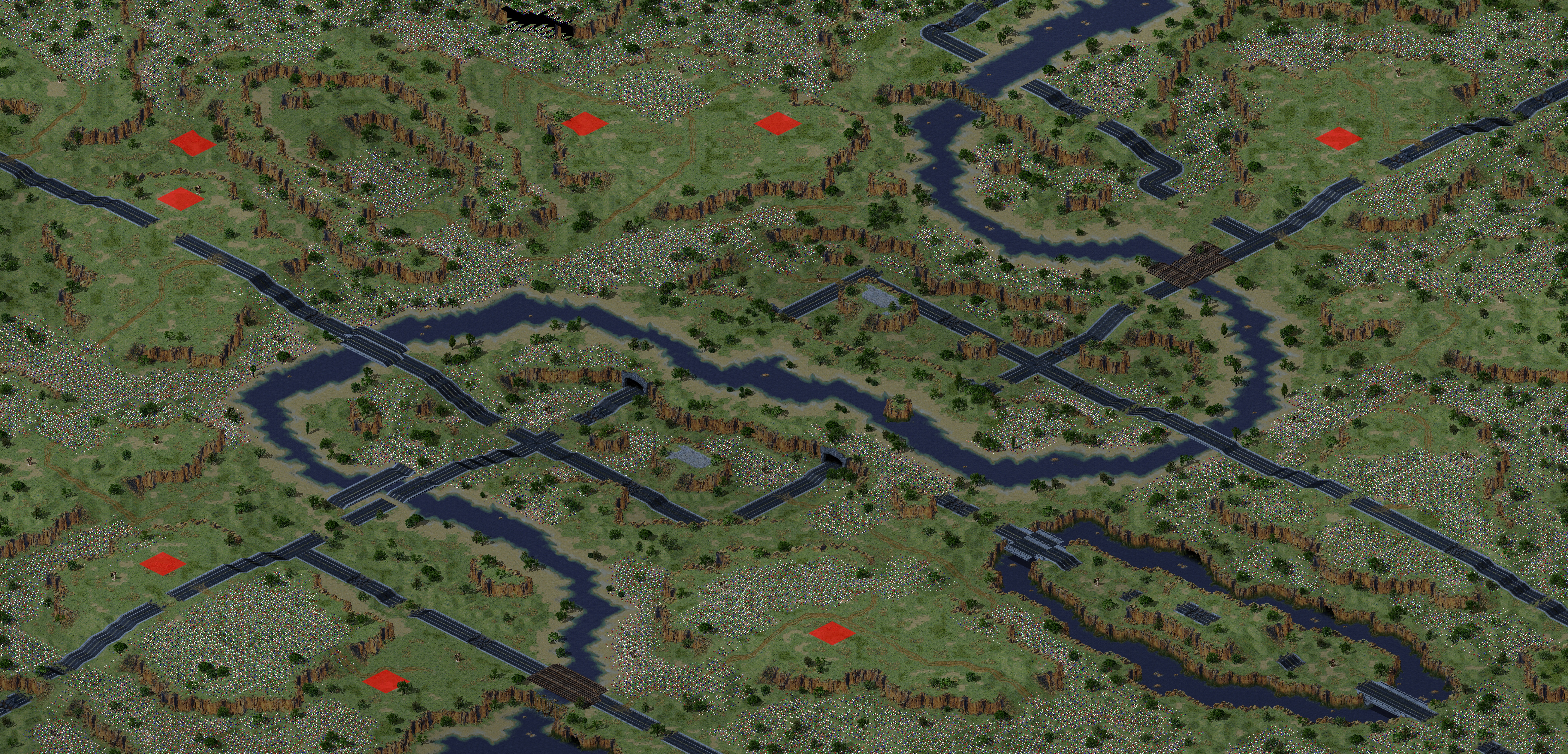 Rendered map: Peace BabyQ Long March 1.0 Resource