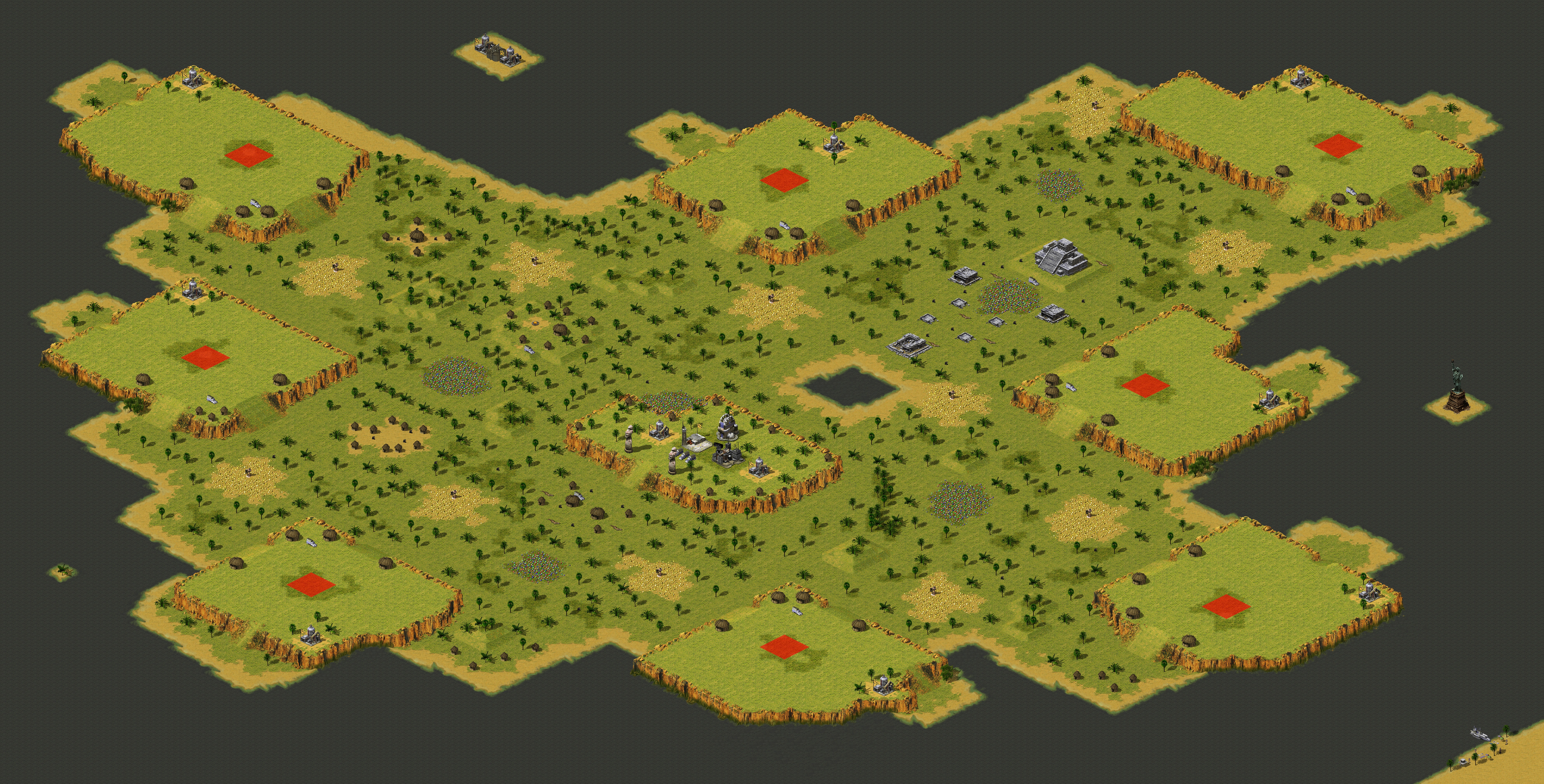 Rendered map: Truk not Munky
