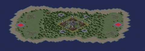 Rendered preview of Uncharted Island
