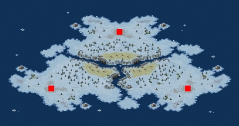 Rendered preview of Frigid Triangle