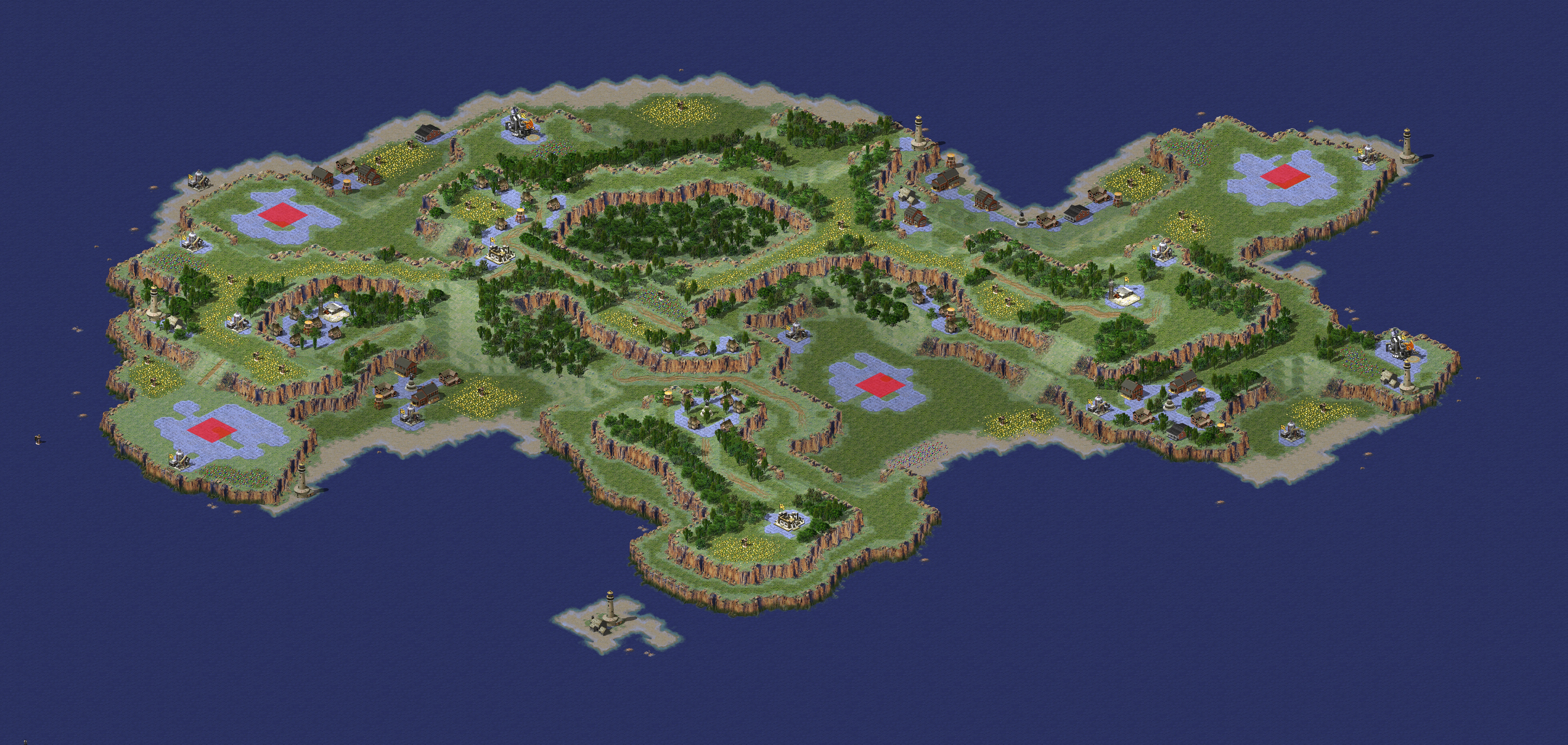 Rendered map: Samos