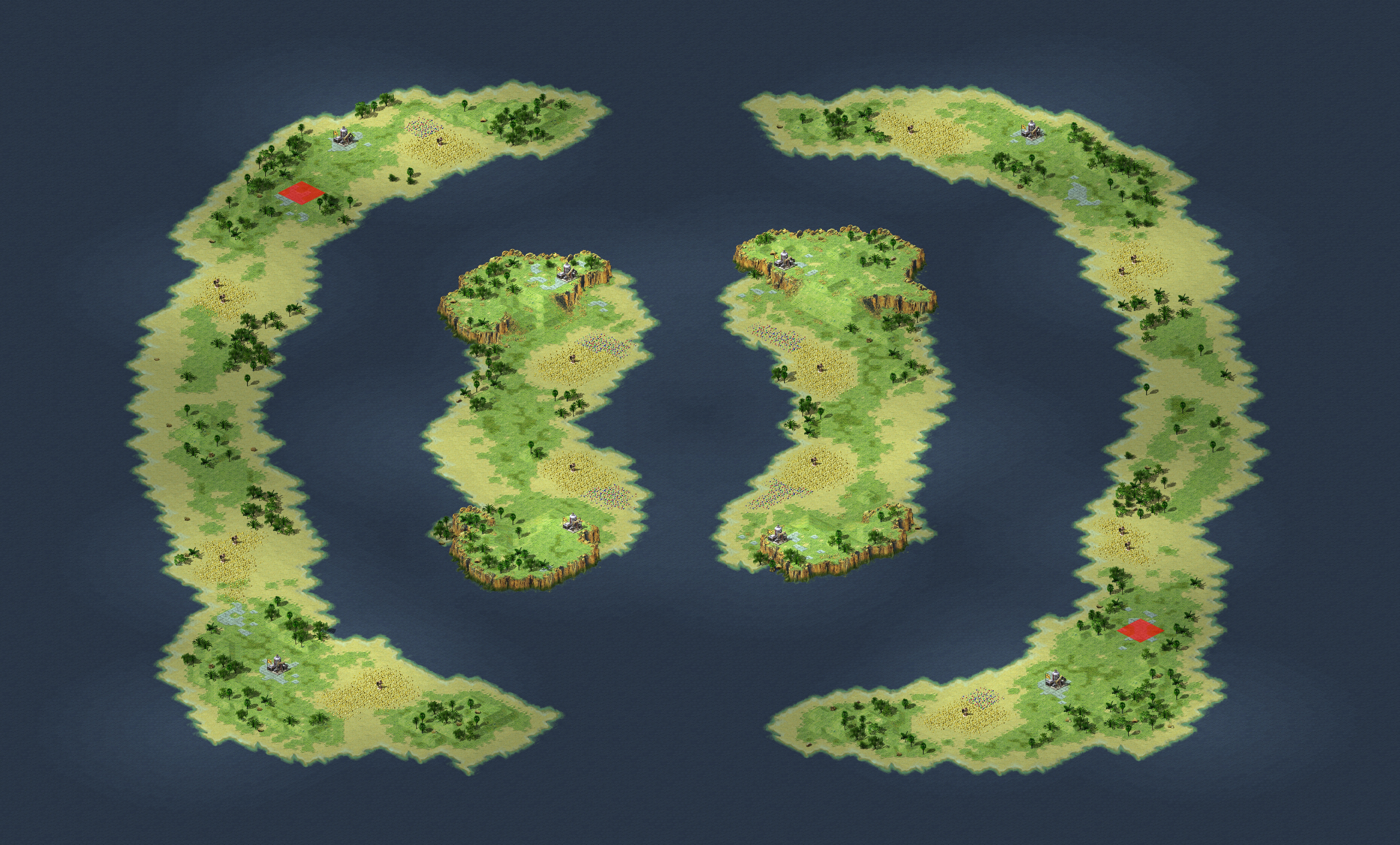 Rendered map: Risa Precaptured