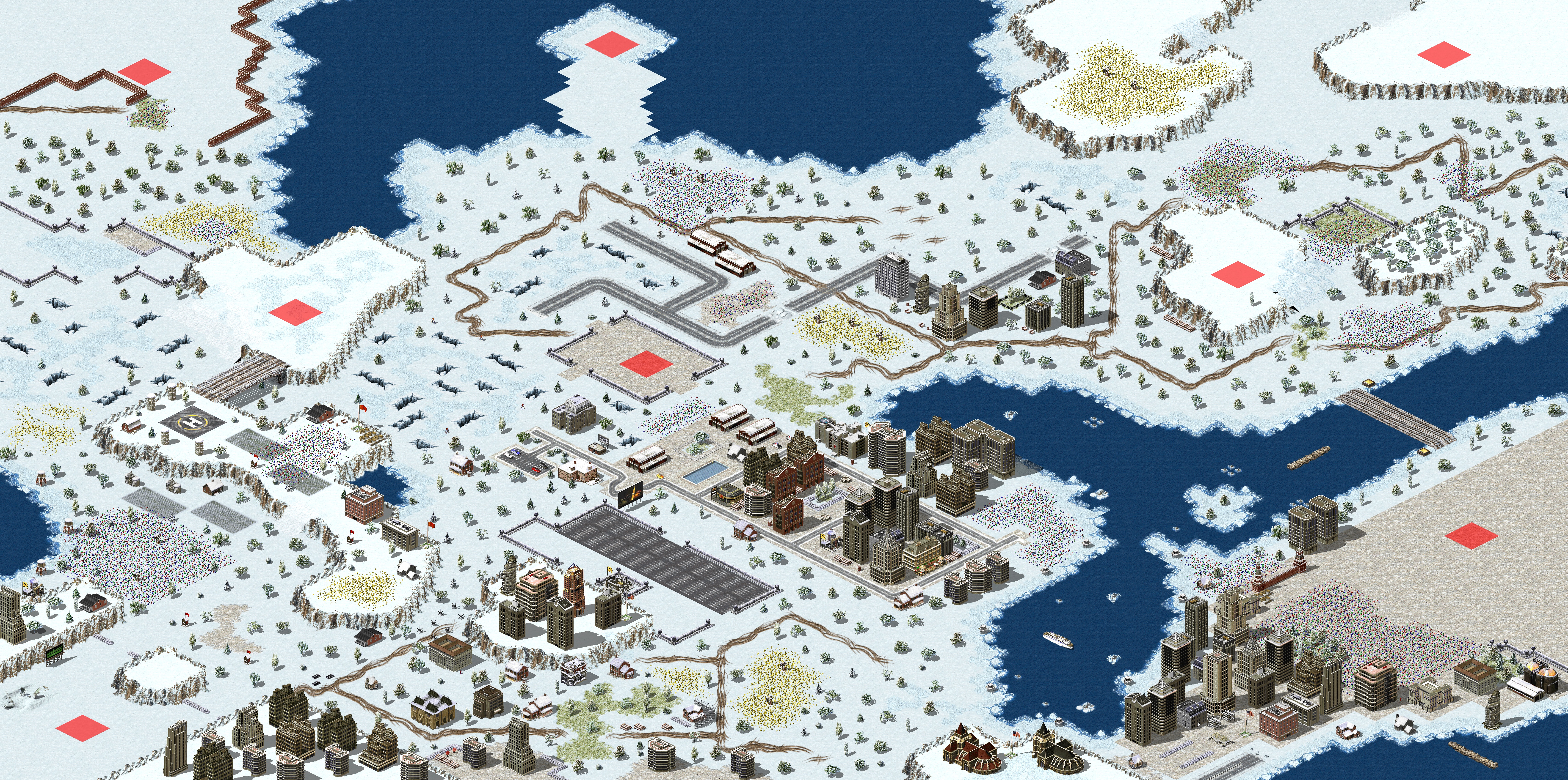 Rendered map: 8 Player Battle