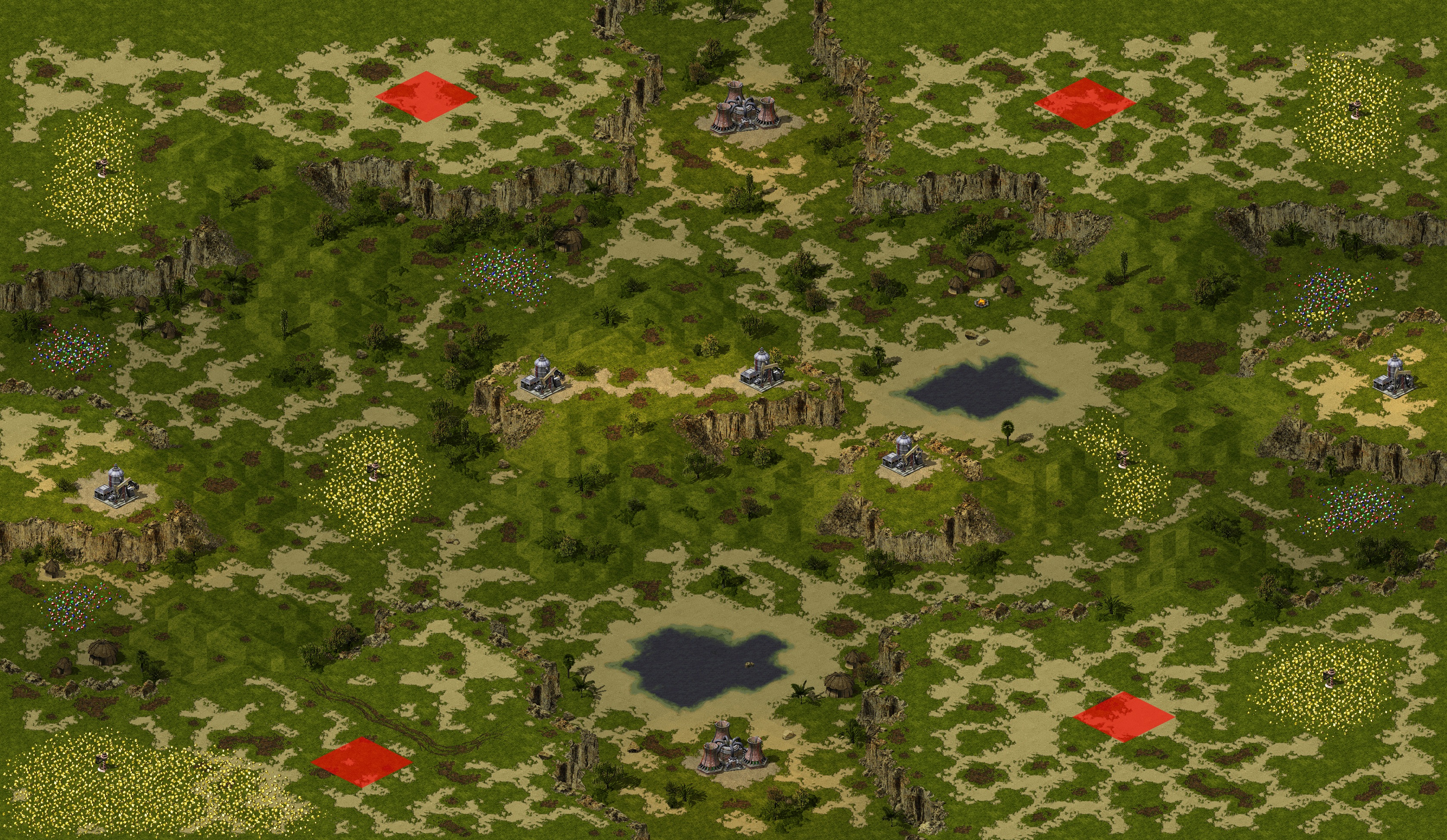 Rendered map: Mount Olympus (4)