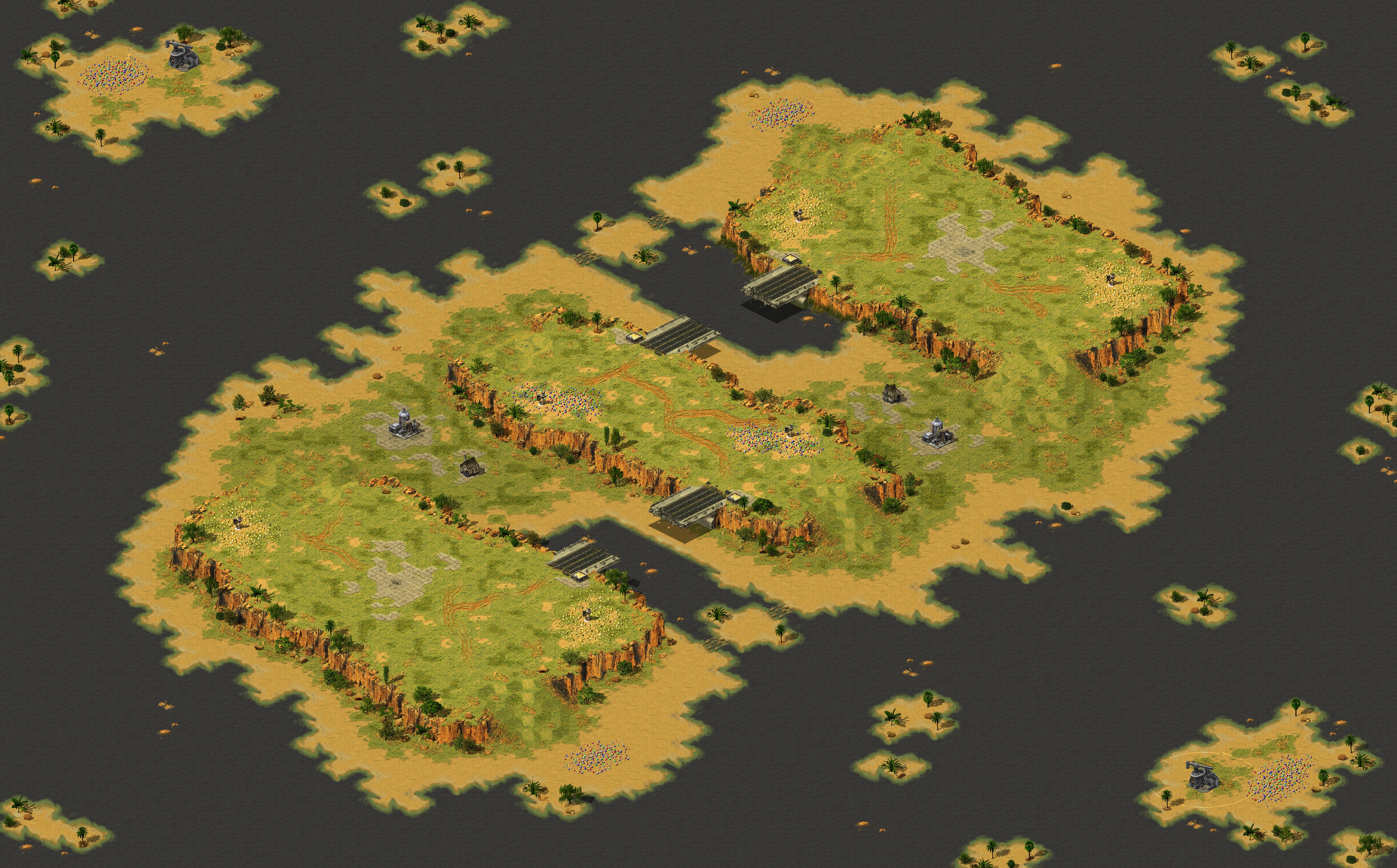 Rendered map: Twin Peaks