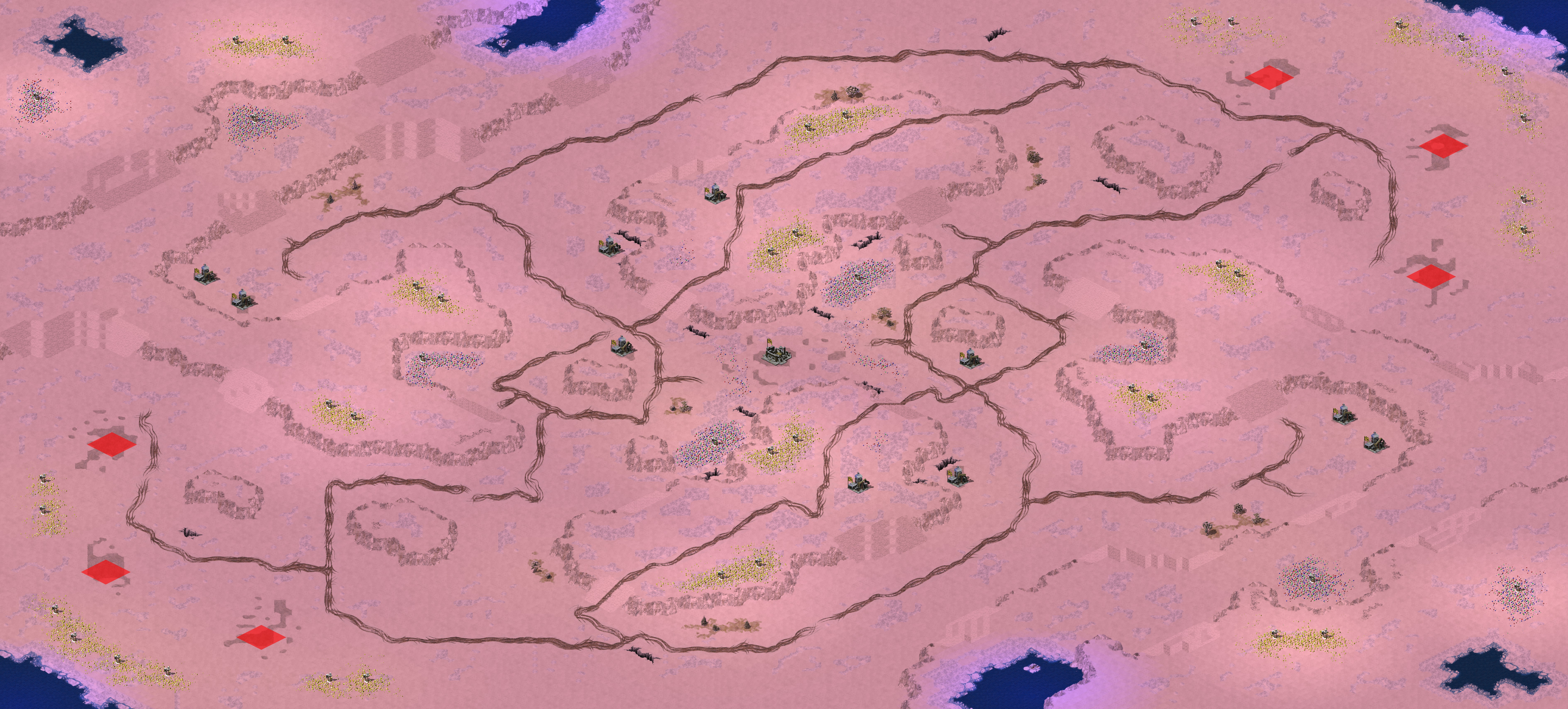 Rendered map: (6) Glacial Alleys