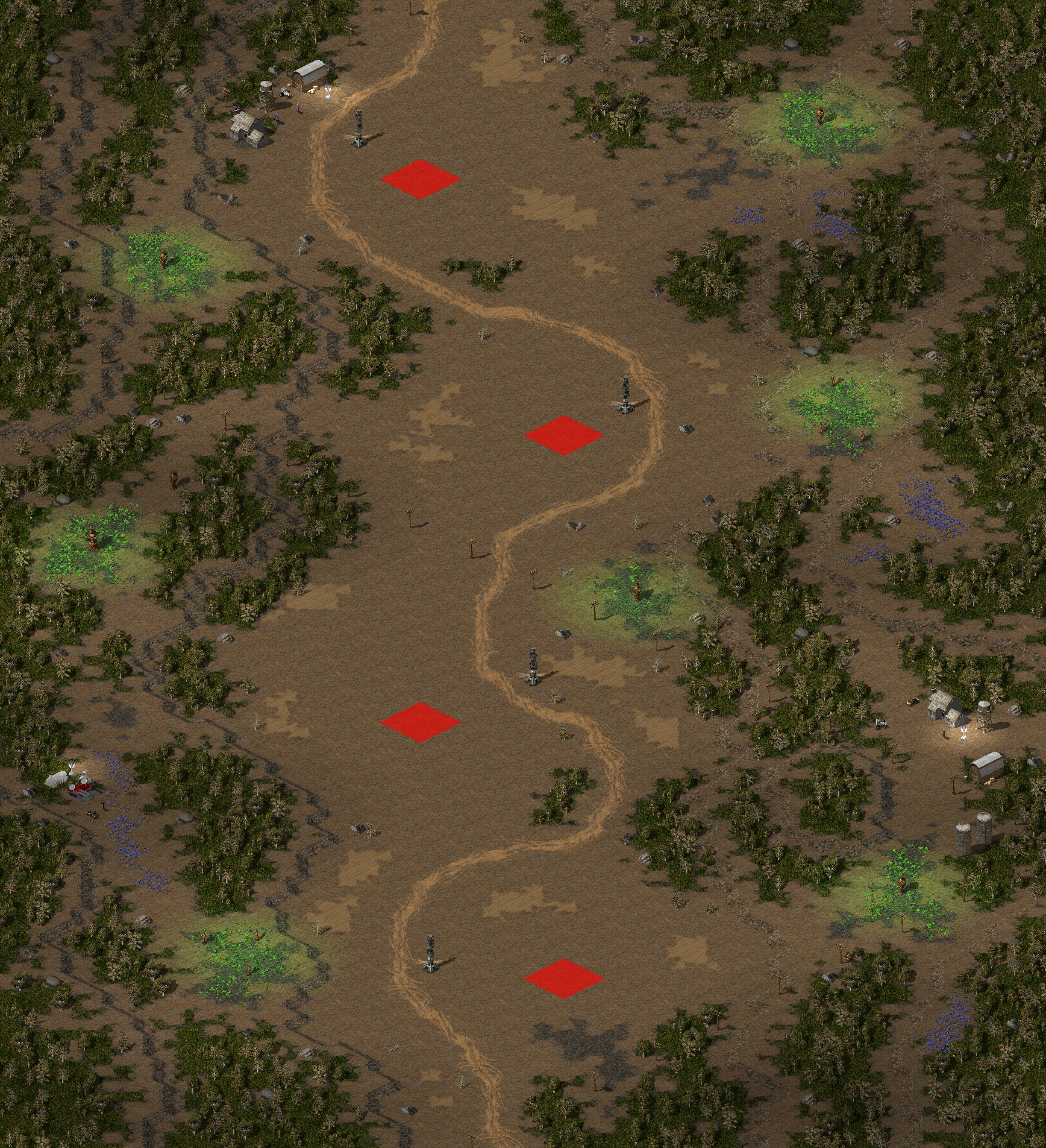 Rendered map: stripline