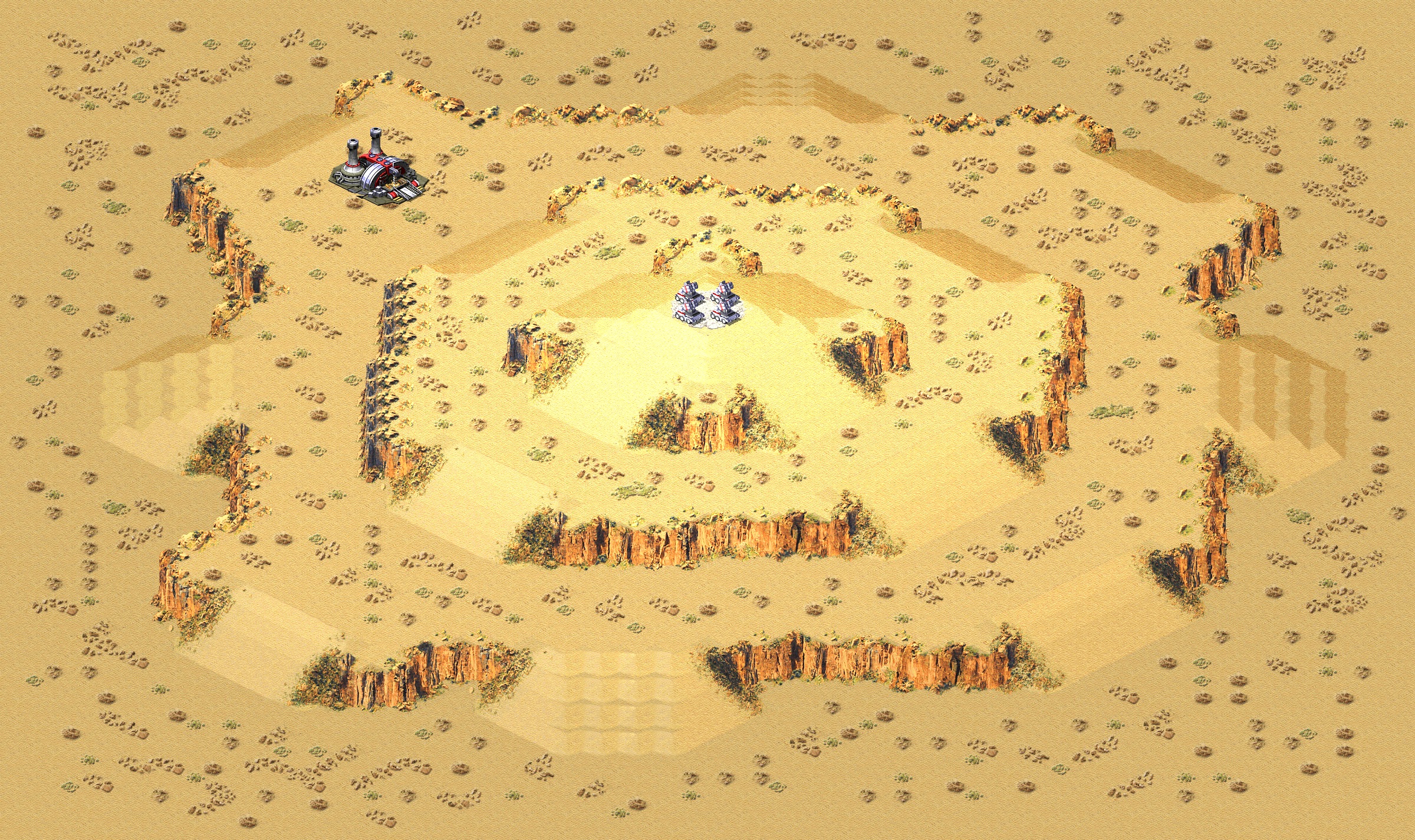 Rendered map: IFV survival