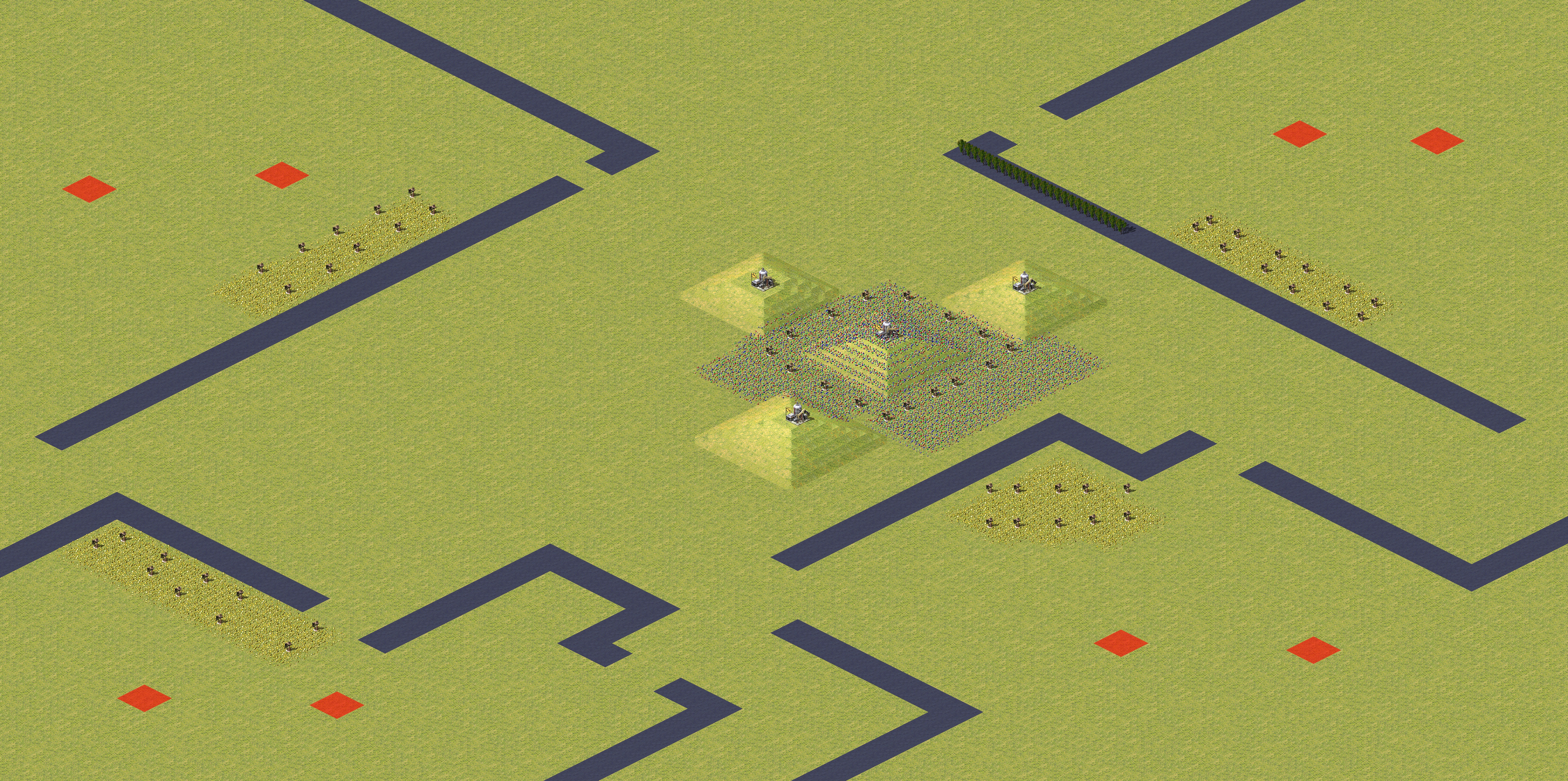 Rendered map: 2v2v2v2 Battle