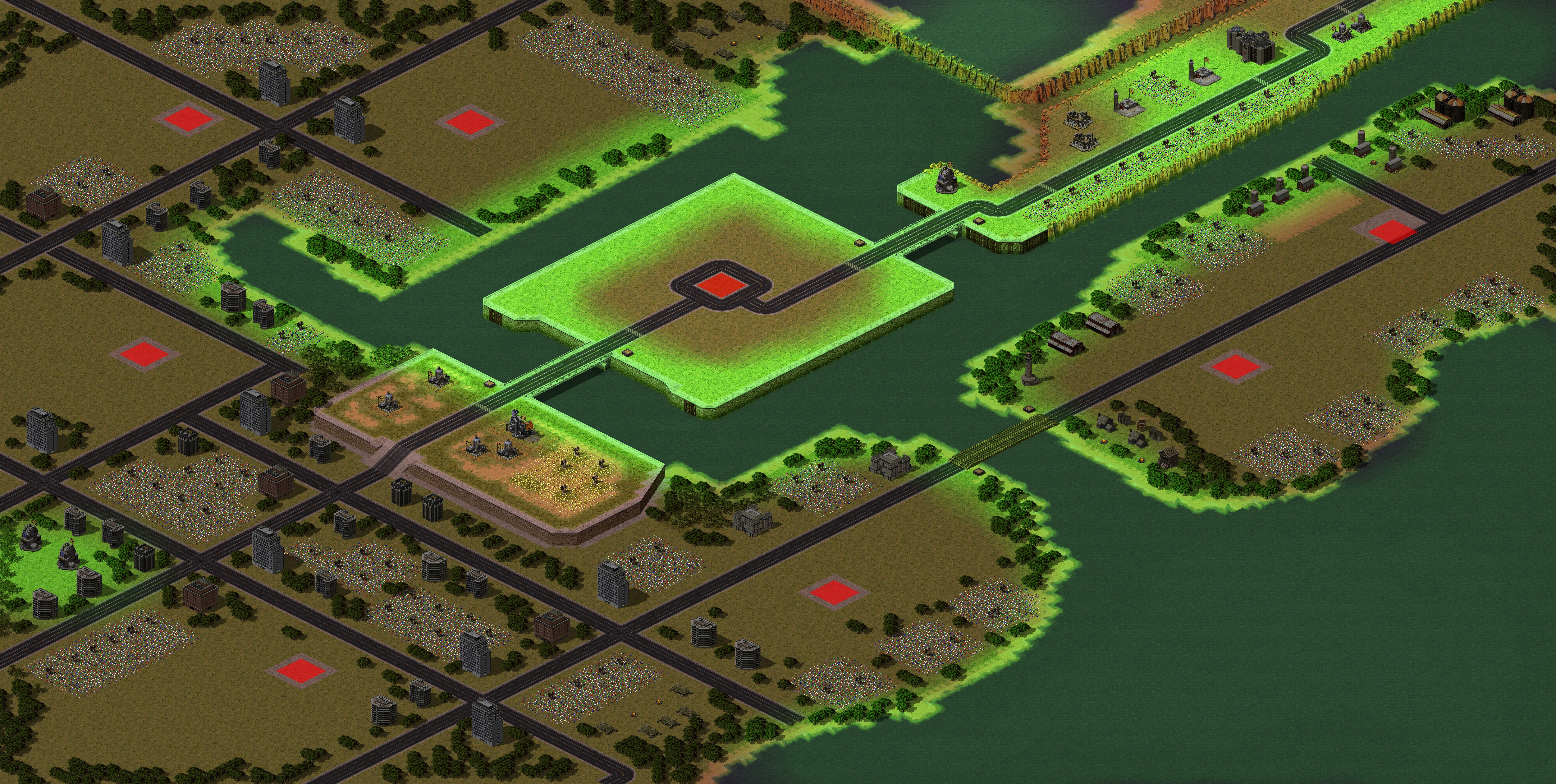 Rendered map: Escape Sewage Siege (2)