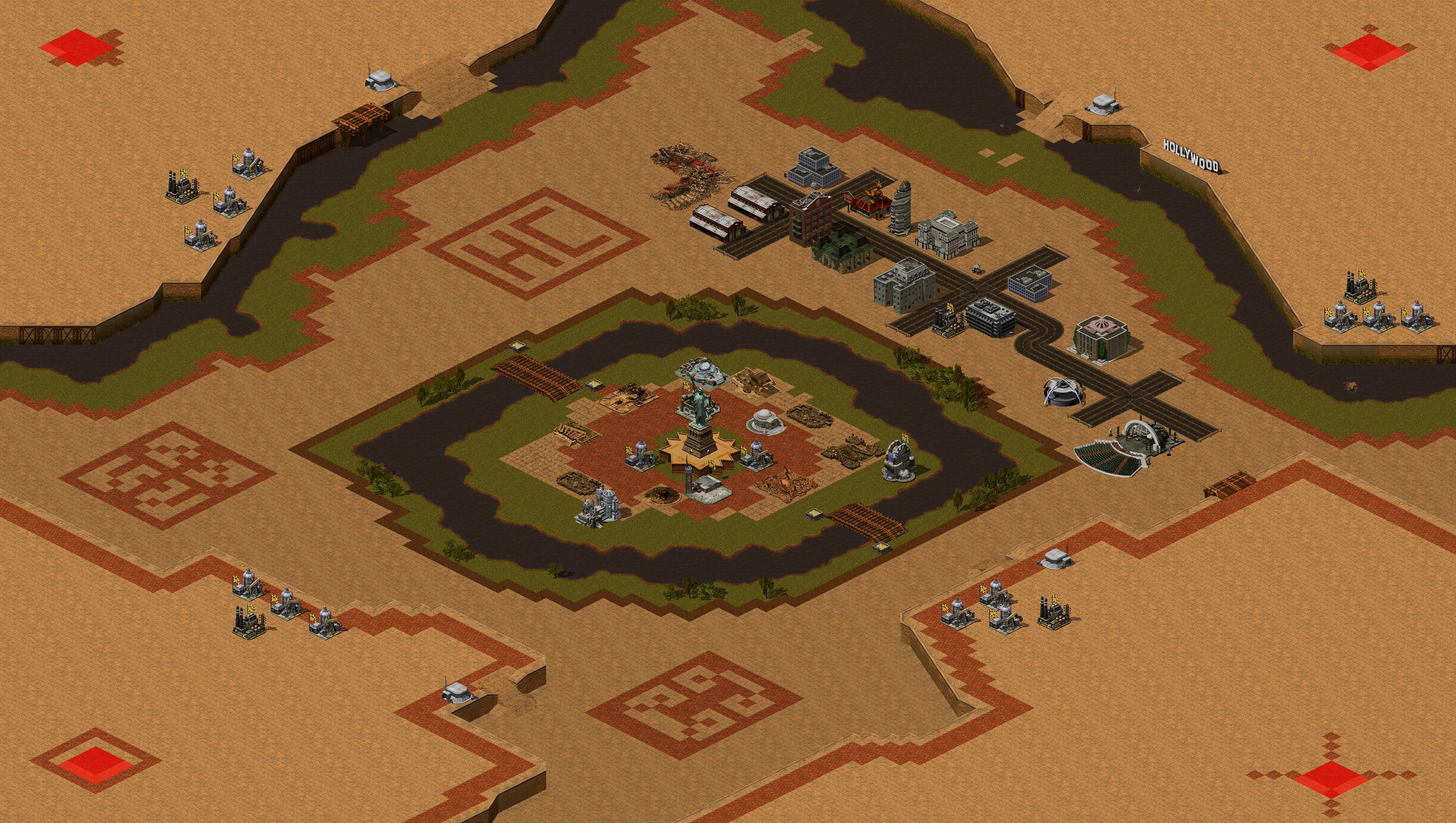 Rendered map: Cylclops (2 vs 2)