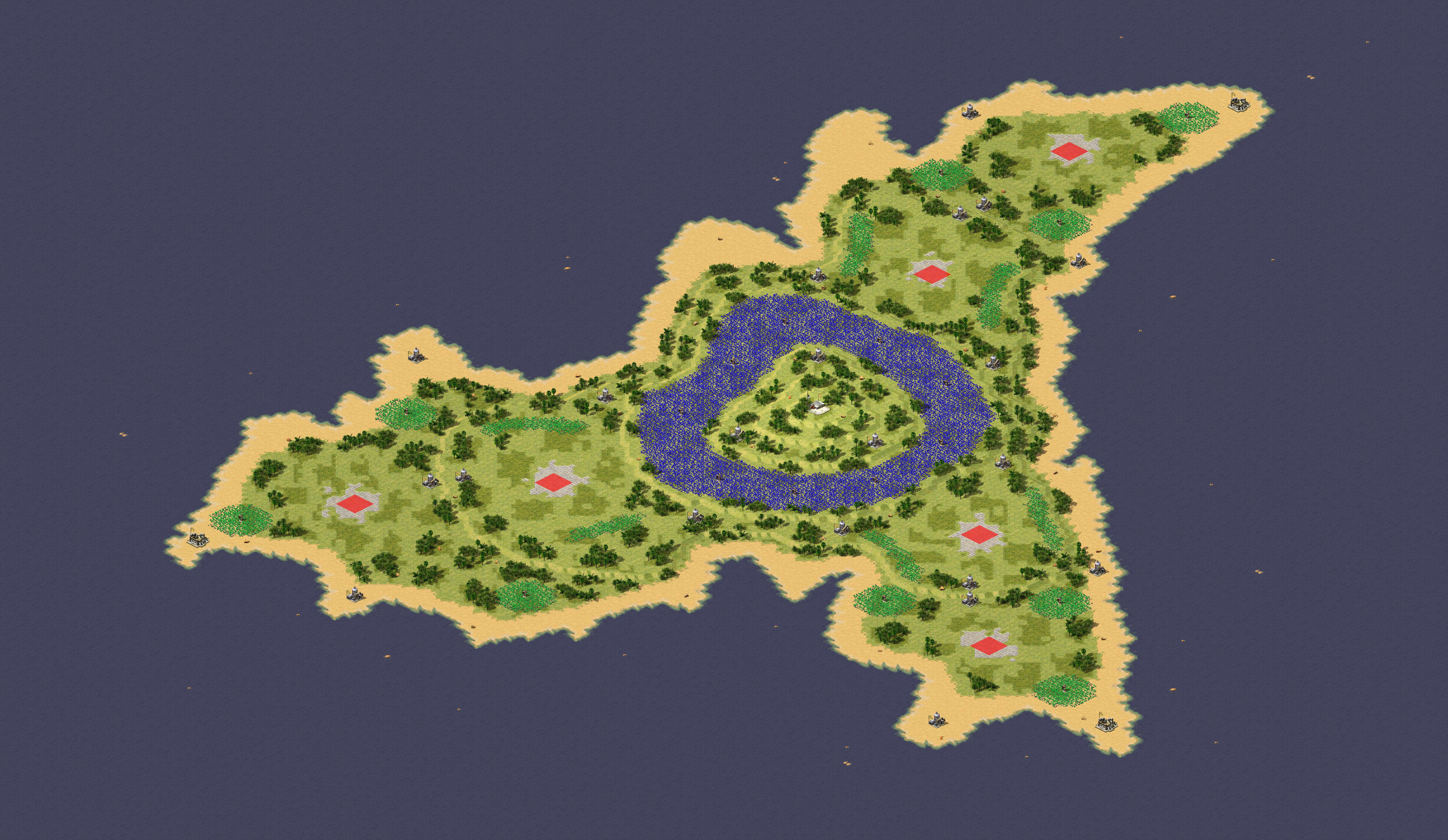 Rendered map: (6) Agattu Island