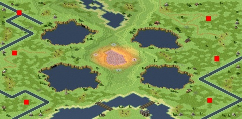 Rendered preview of Volcano Lake